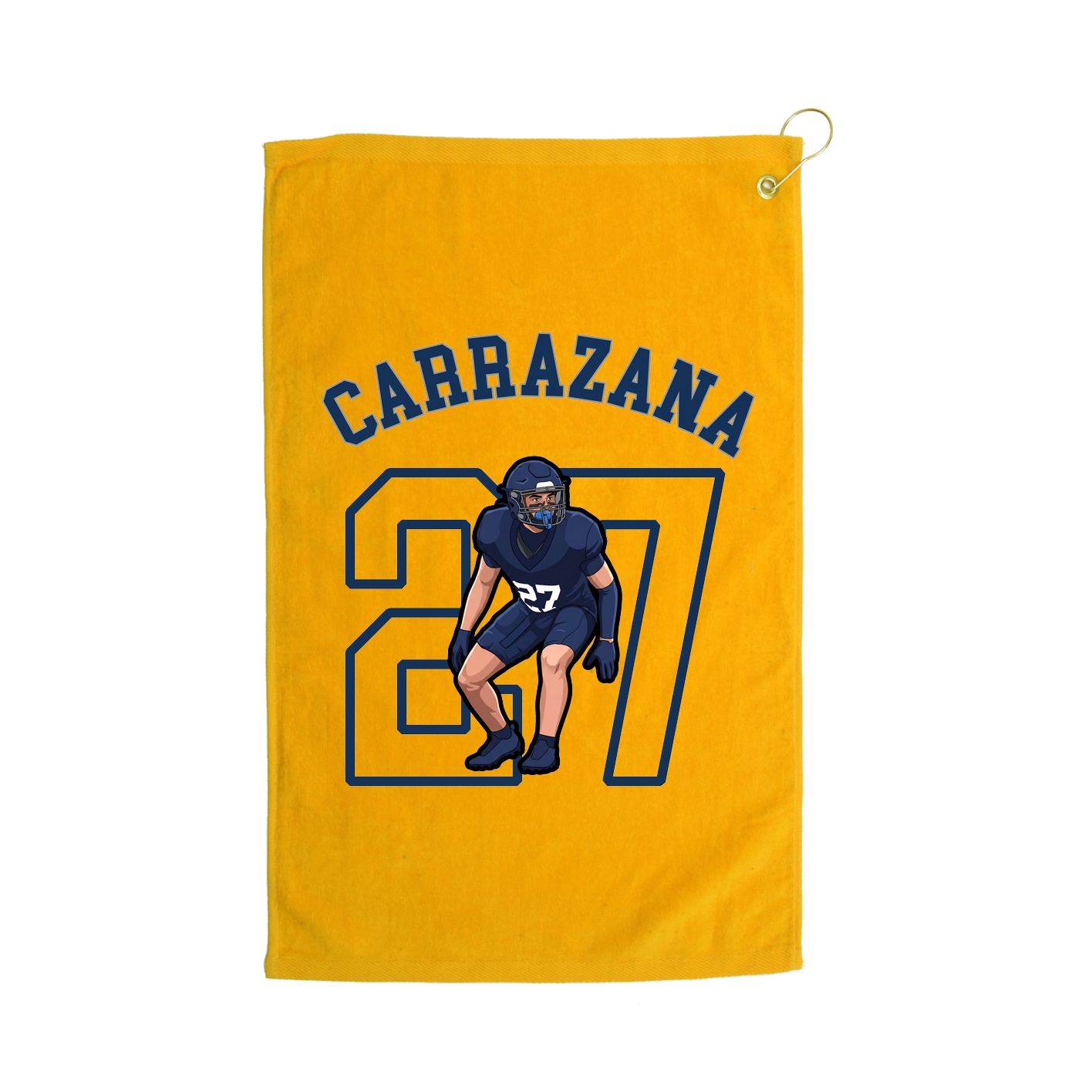 Golf Towel — Shirsey Arch in Gold
