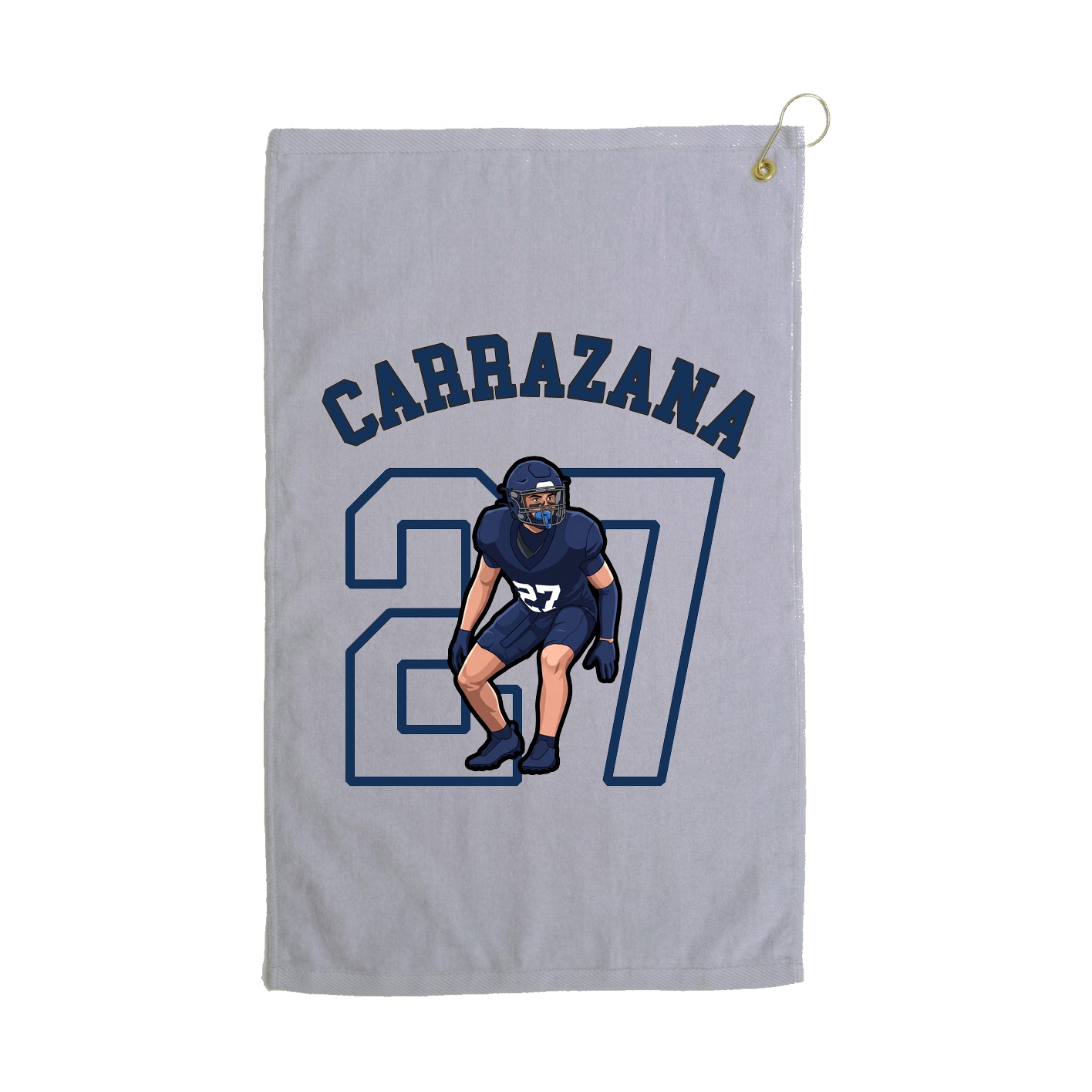 Golf Towel — Shirsey Arch in Grey