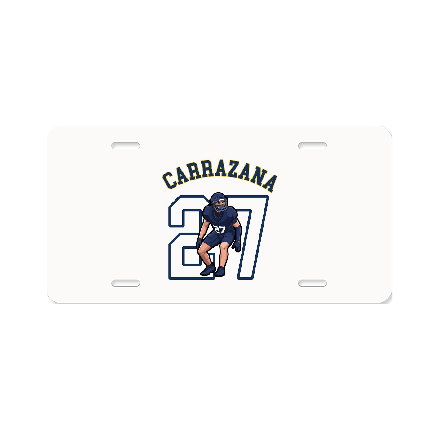 License Plate — Shirsey Arch in Classic