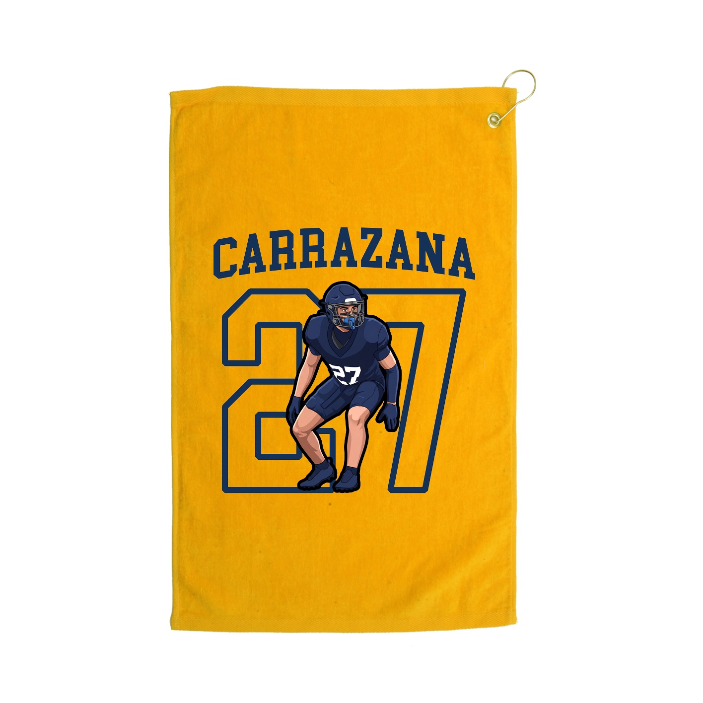 Golf Towel — Shirsey in Gold