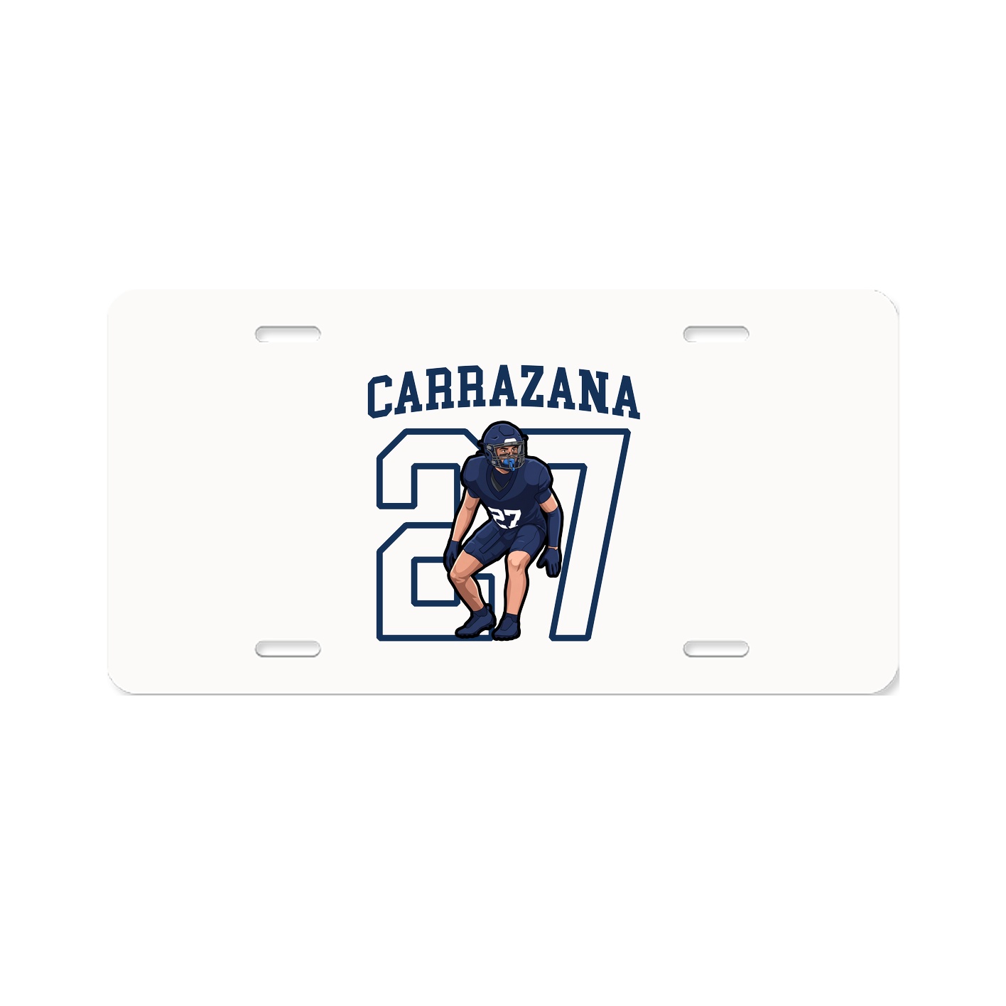 License Plate — Shirsey in Classic