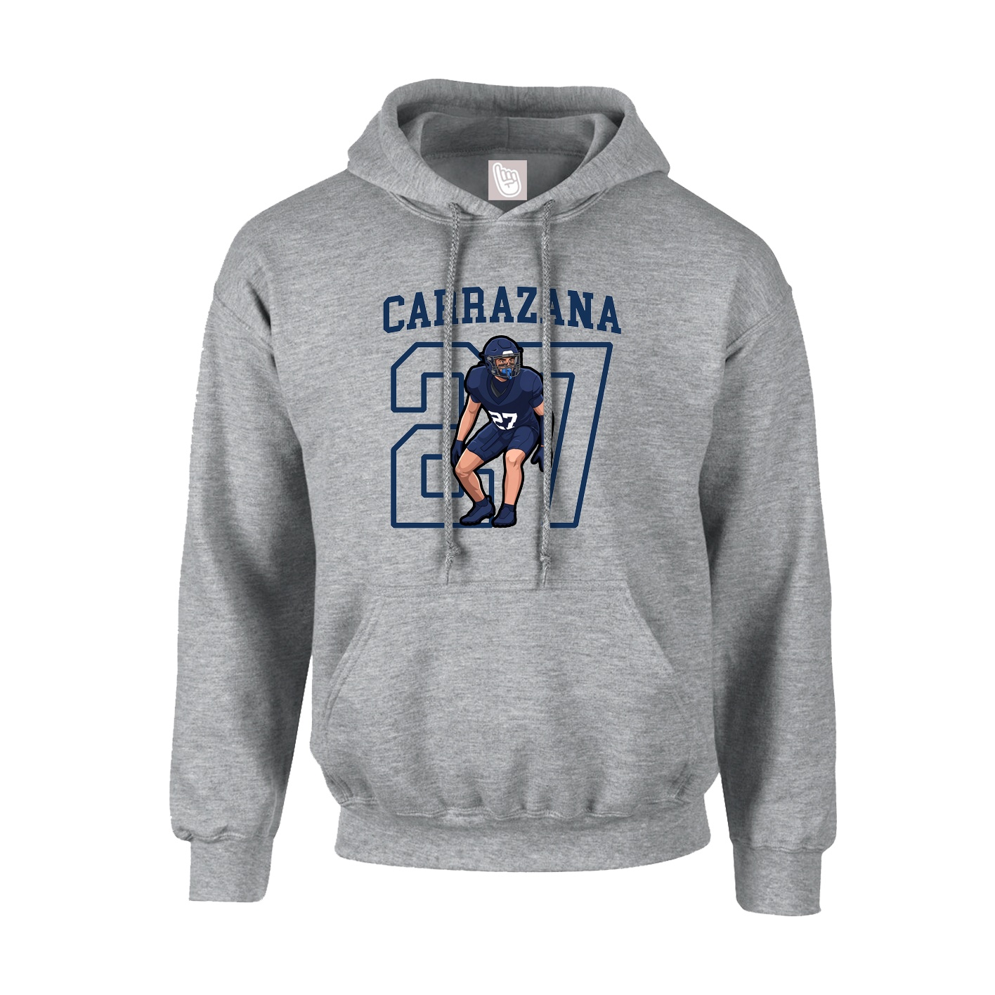 Youth Hoodie — Shirsey in Grey