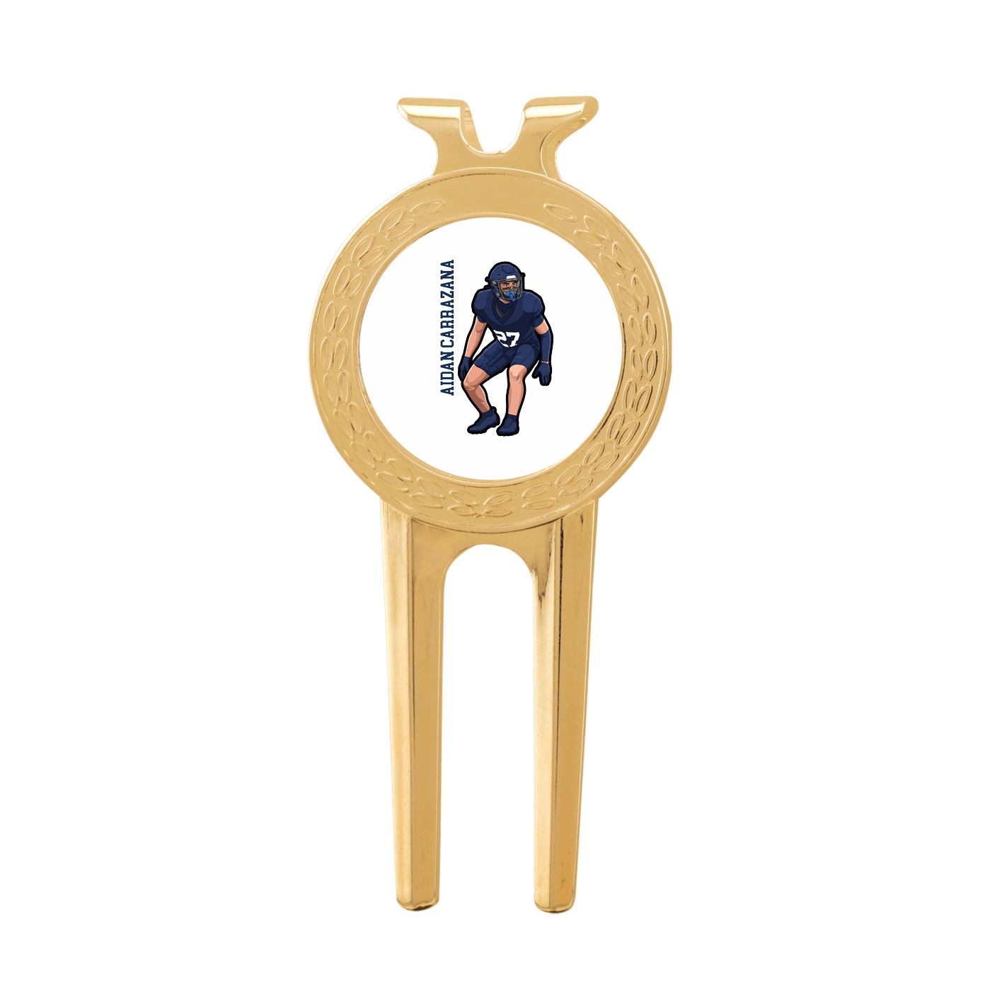 Divot Tool with Ball Marker — Name Vertical in Classic