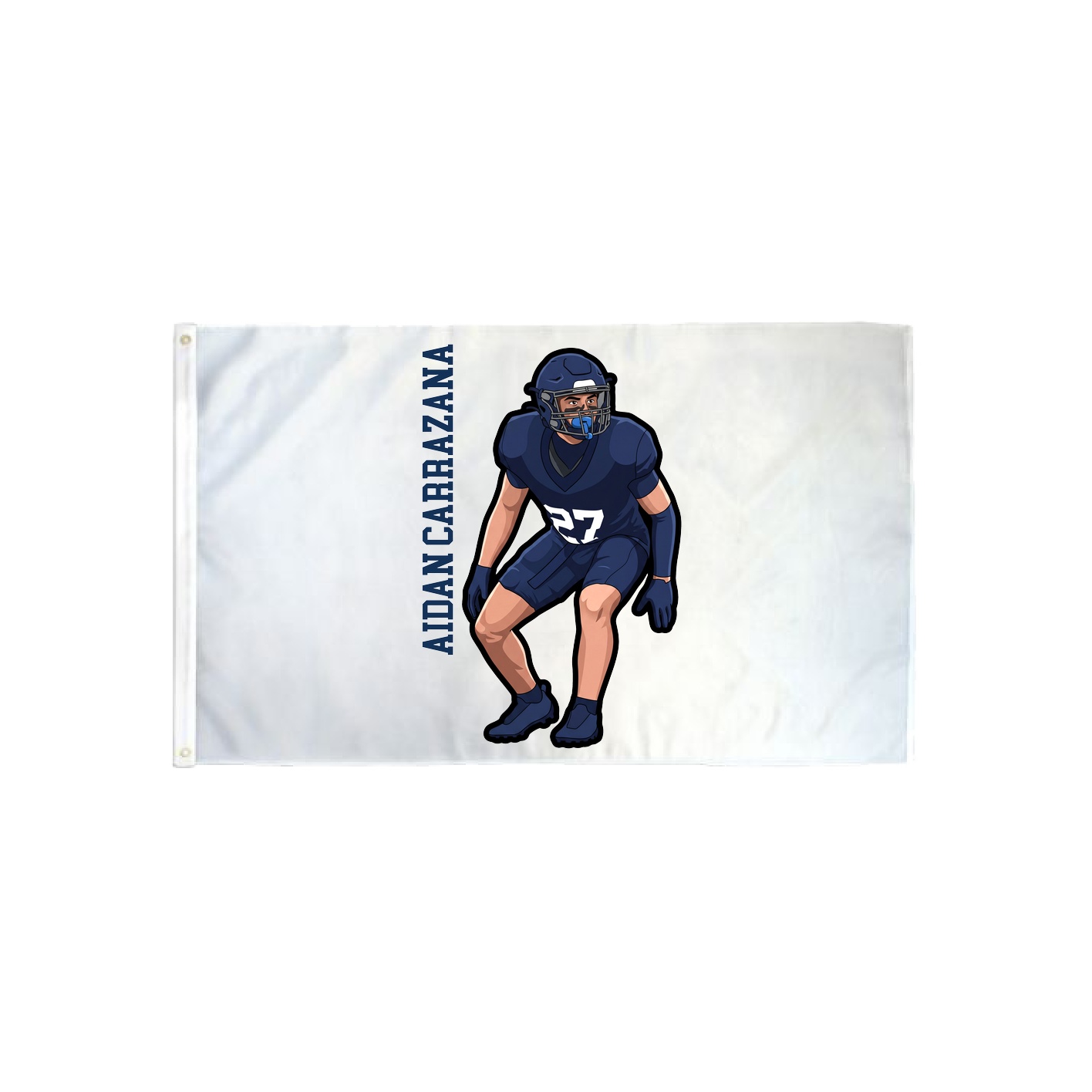 3x5 Flag — Name Vertical in Classic