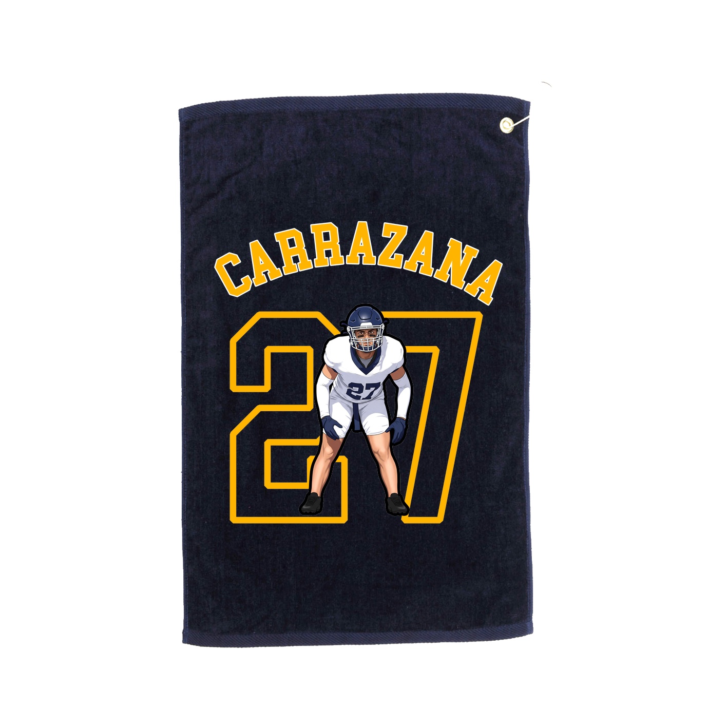 Golf Towel — Shirsey Arch in Navy