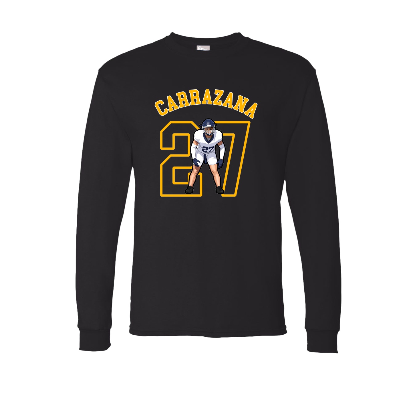 Long Sleeve Tee — Shirsey Arch in Black