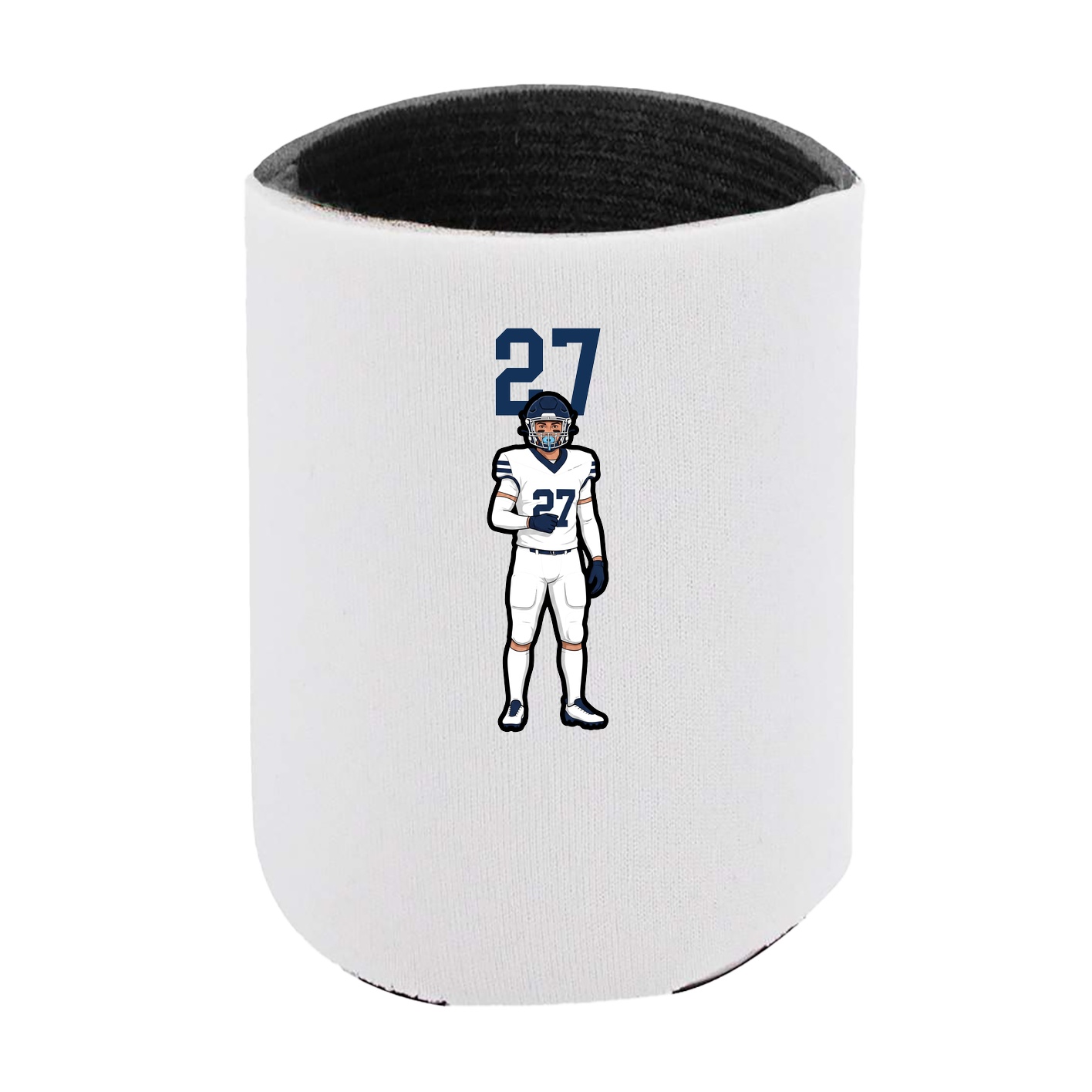 Can Holder — Number Top in White