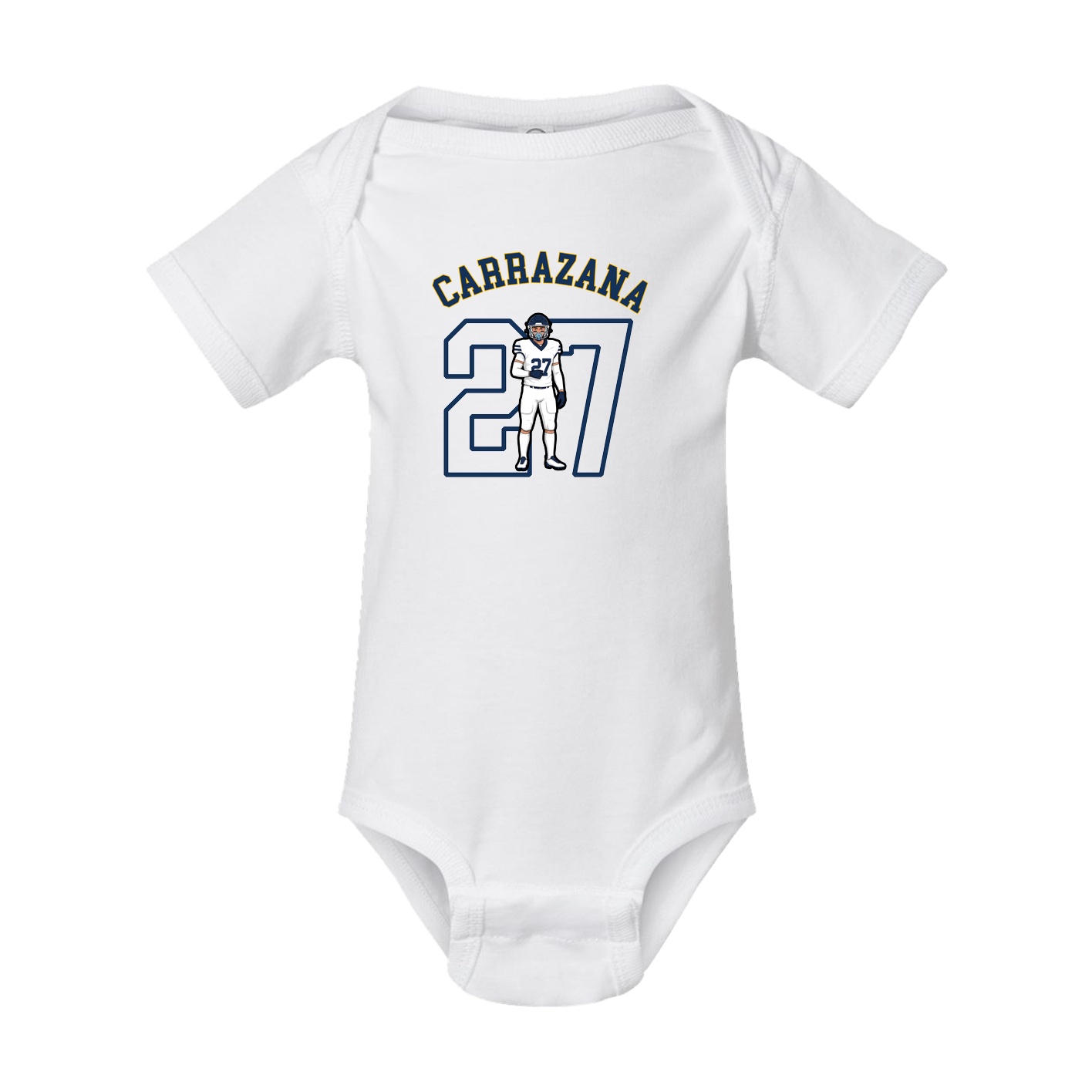 Baby Onesie — Shirsey Arch in White