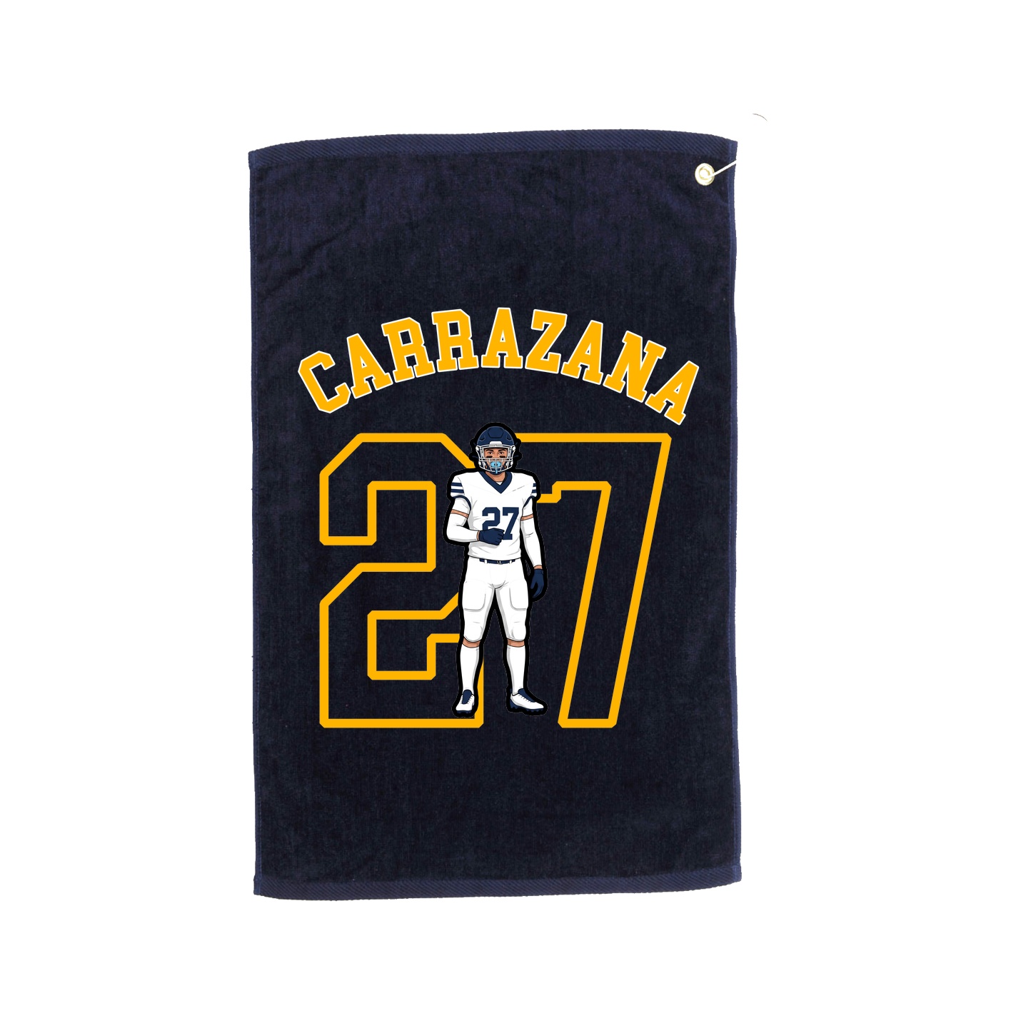 Golf Towel — Shirsey Arch in Navy