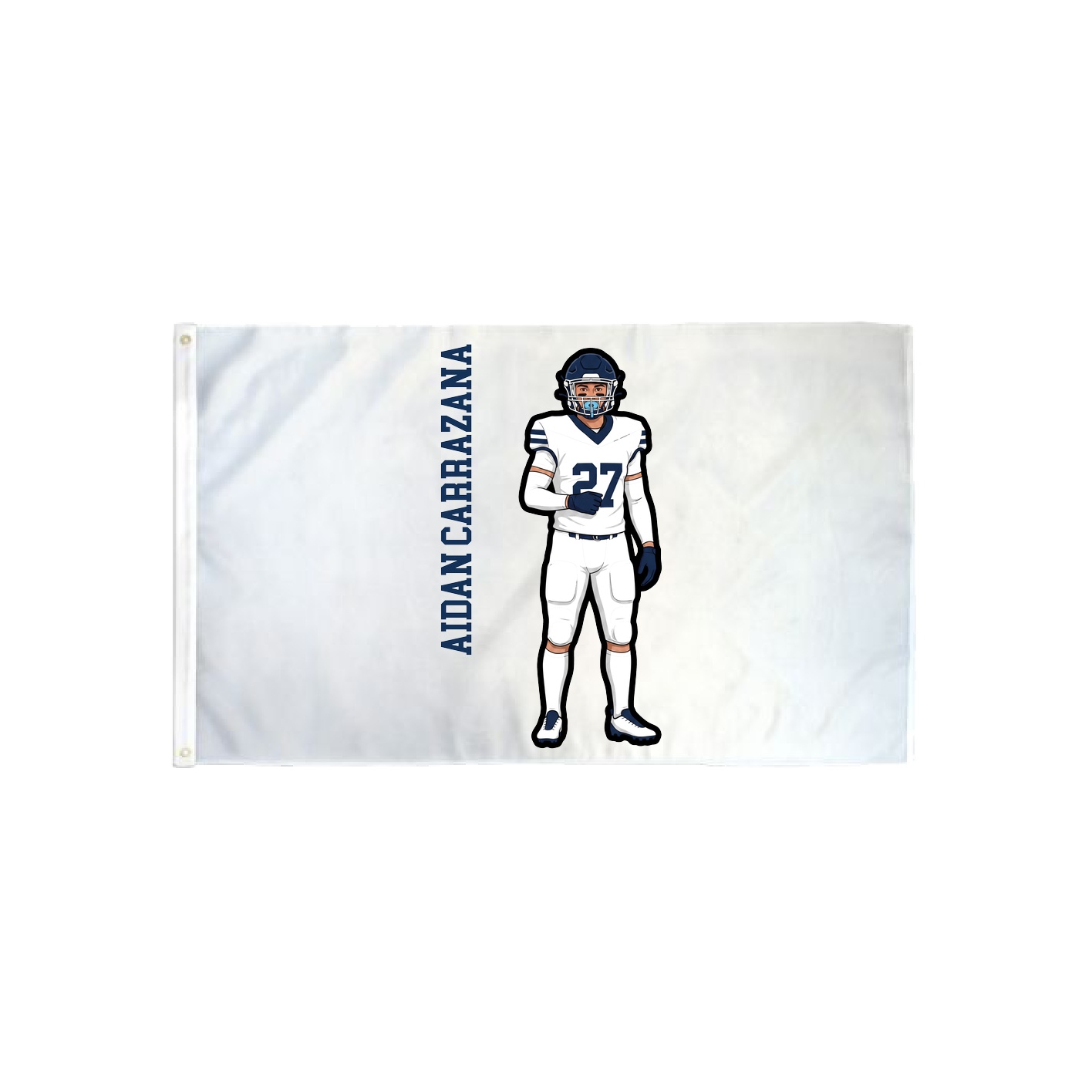 3x5 Flag — Name Vertical in Classic