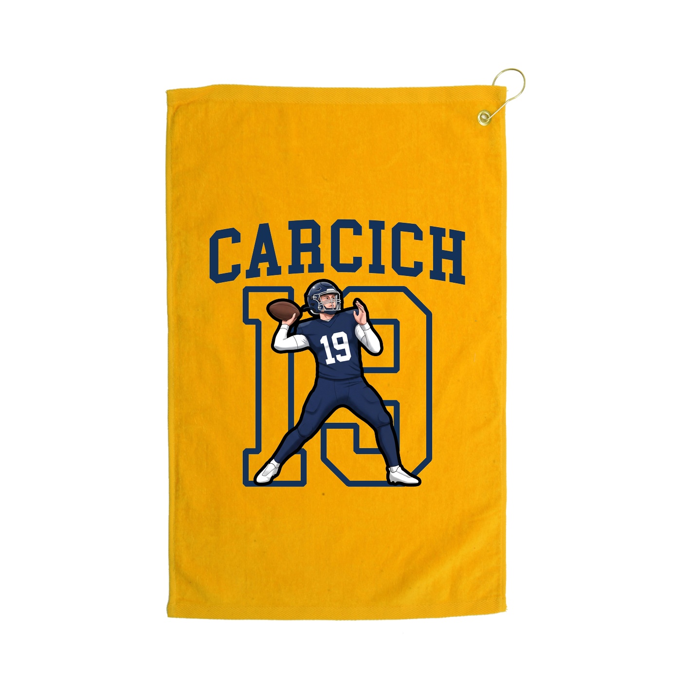 Golf Towel — Shirsey in Gold