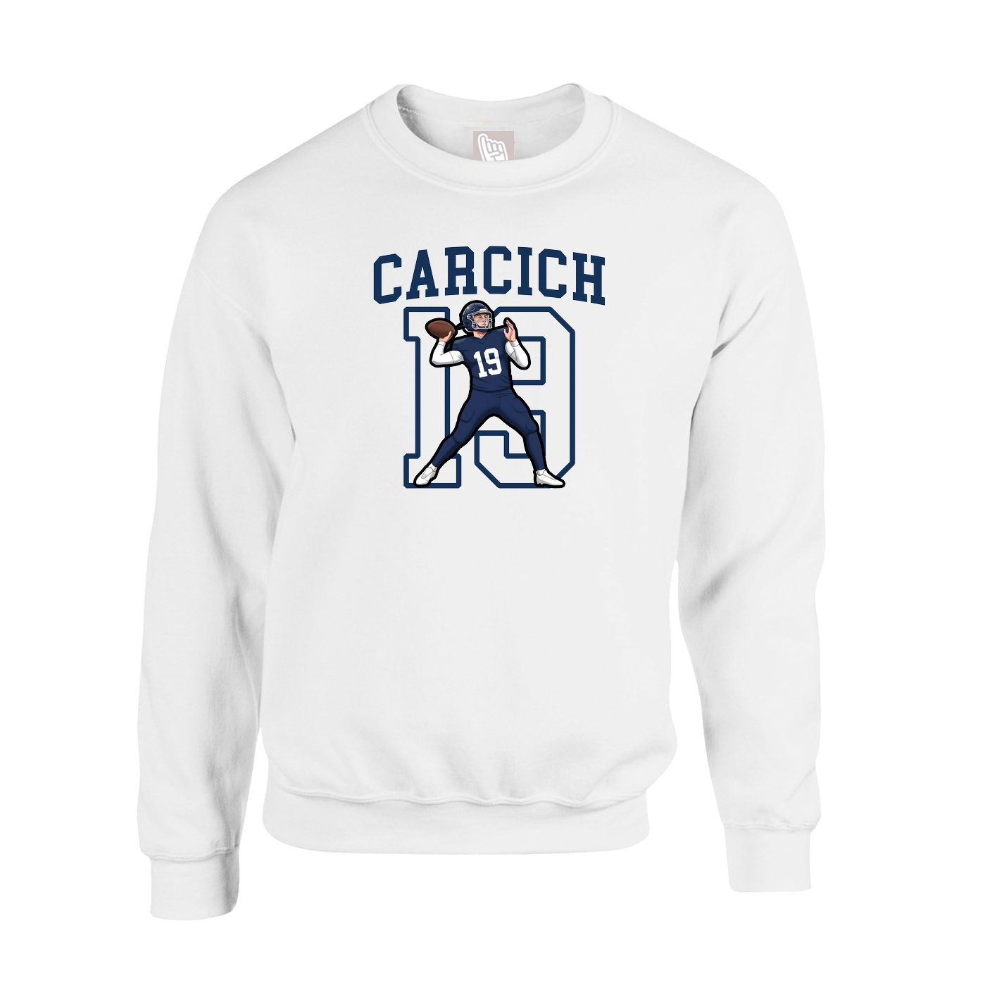 Fleece Crew — Shirsey in White