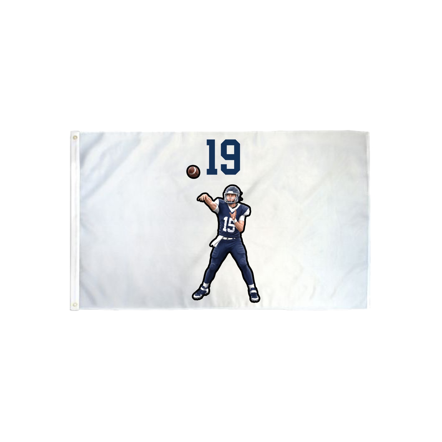 3x5 Flag — Number Top in Classic
