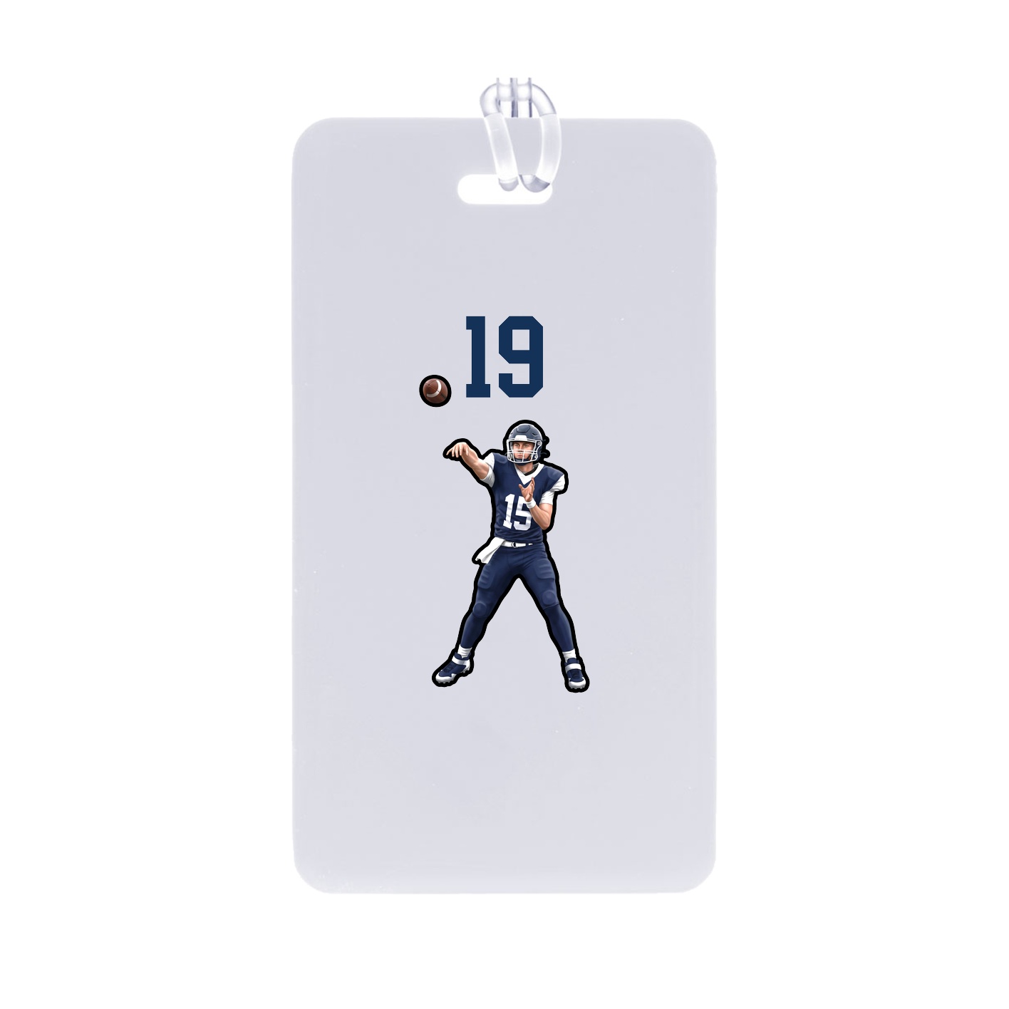 Bag Tag — Number Top in Classic