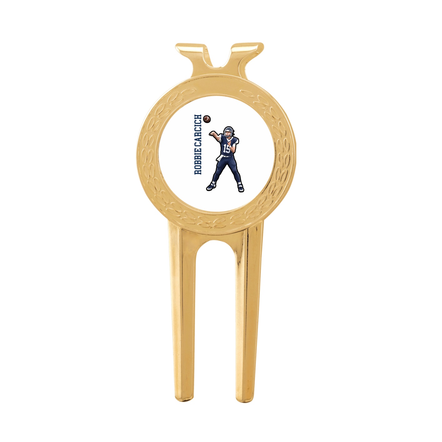Divot Tool with Ball Marker — Name Vertical in Classic