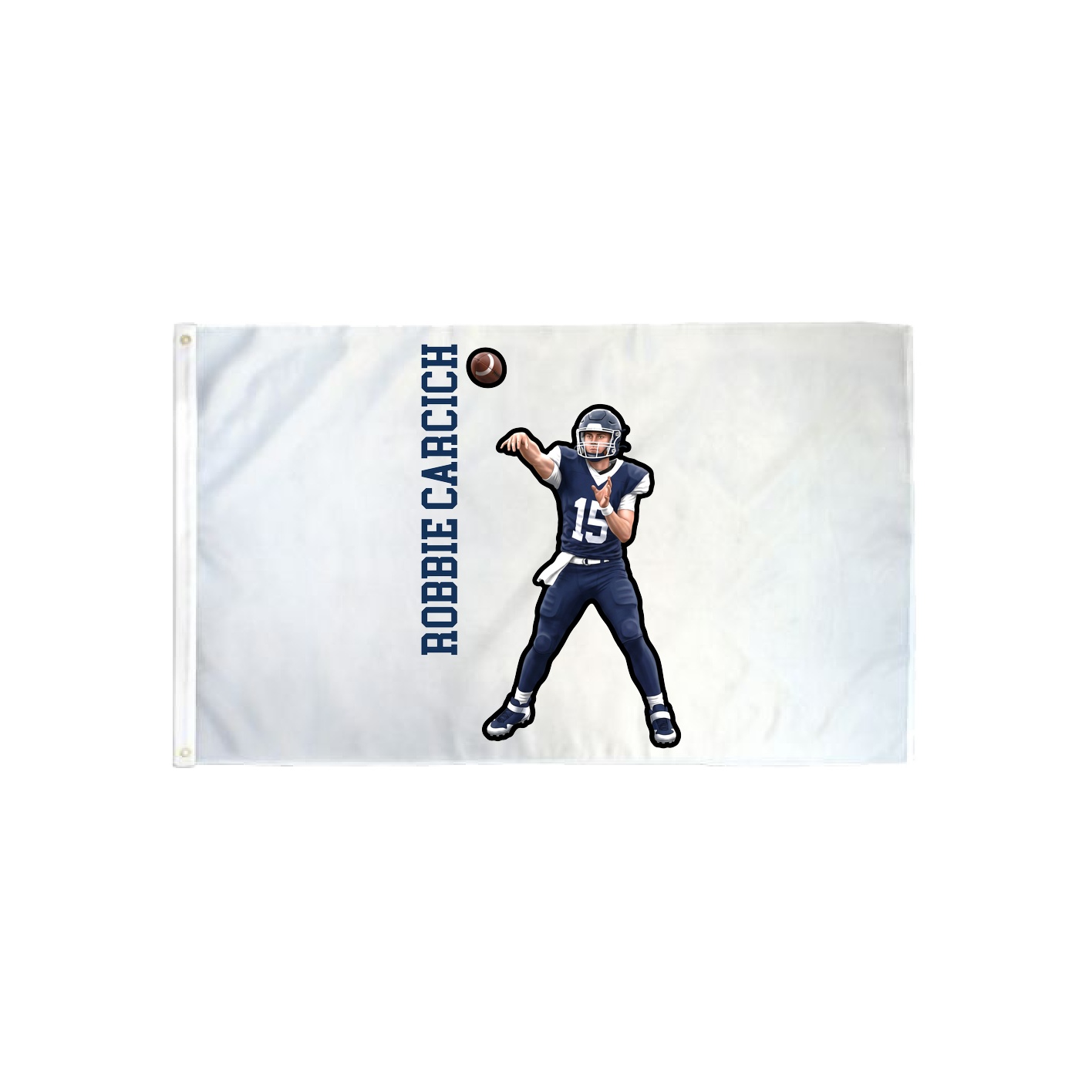 3x5 Flag — Name Vertical in Classic