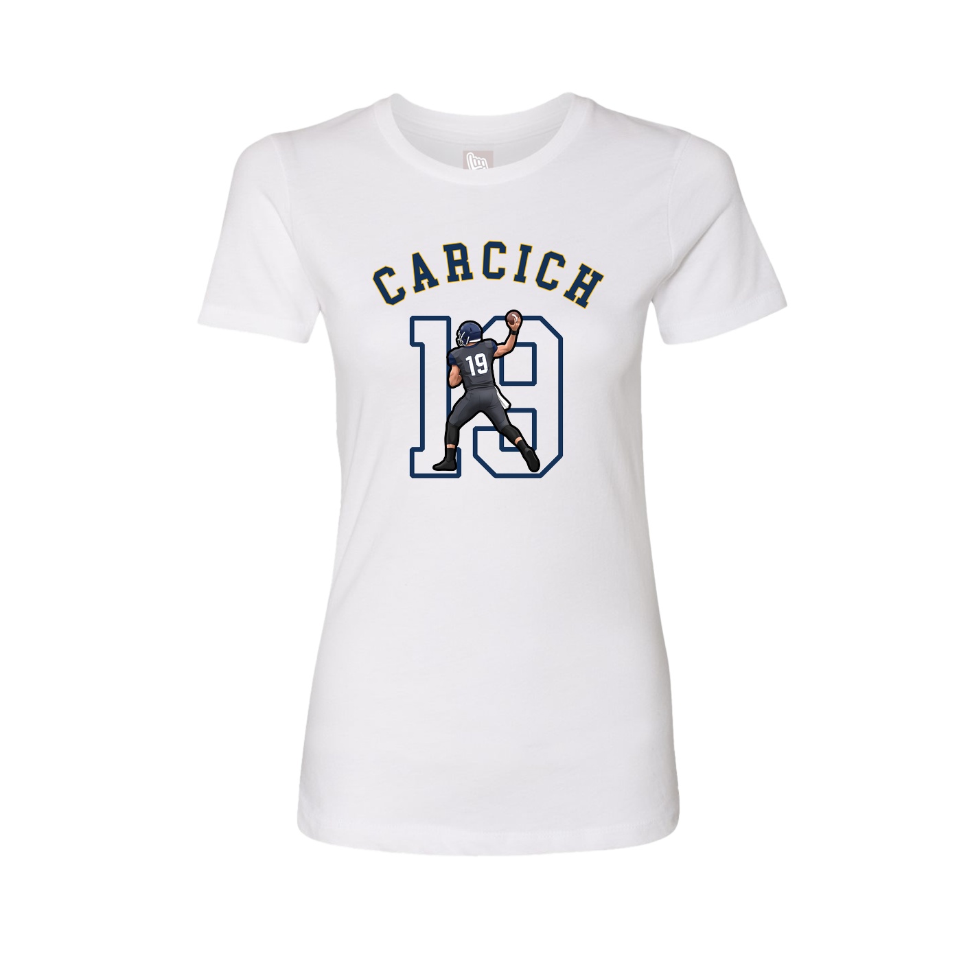 Womens Tee — Shirsey Arch in White