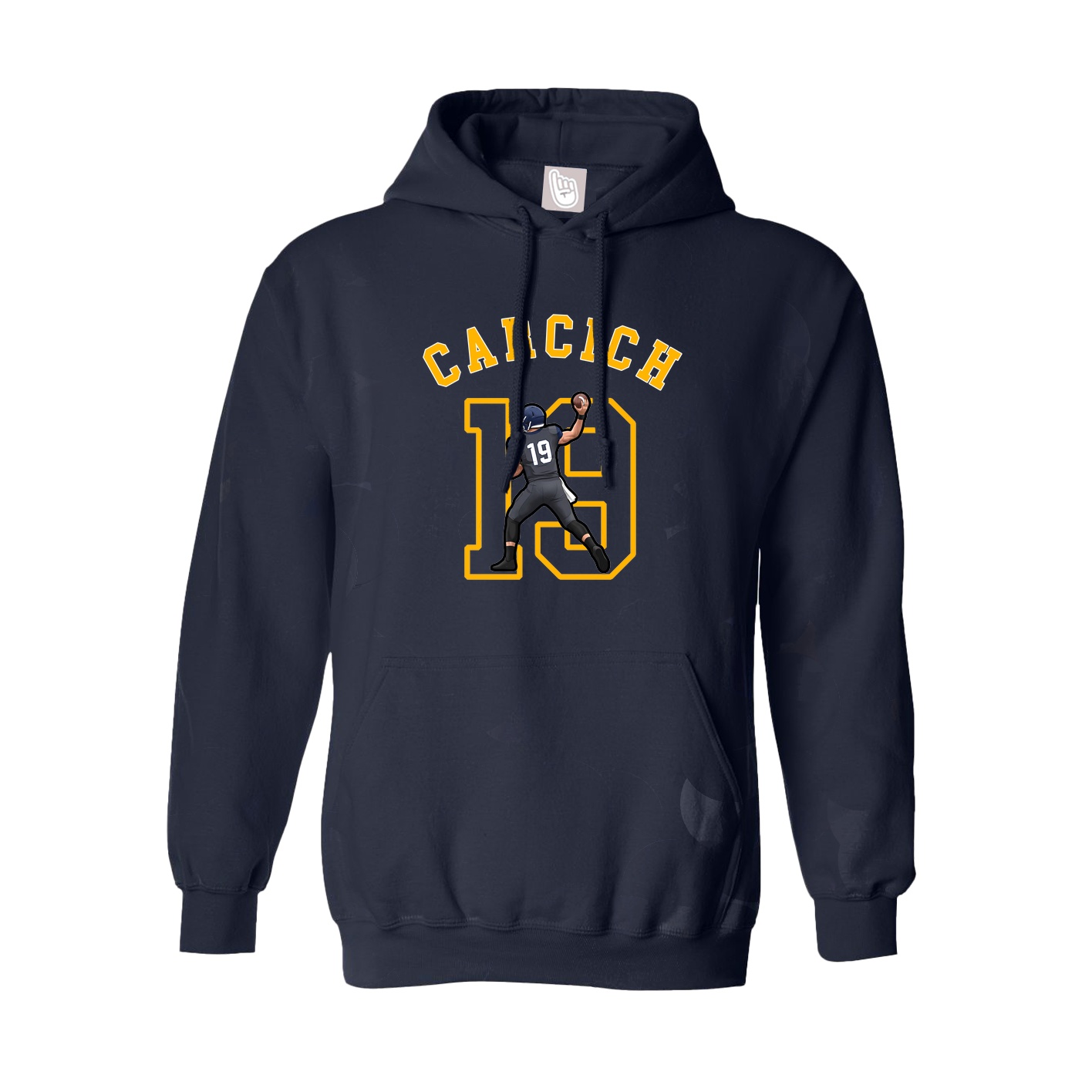 Youth Hoodie — Shirsey Arch in Navy