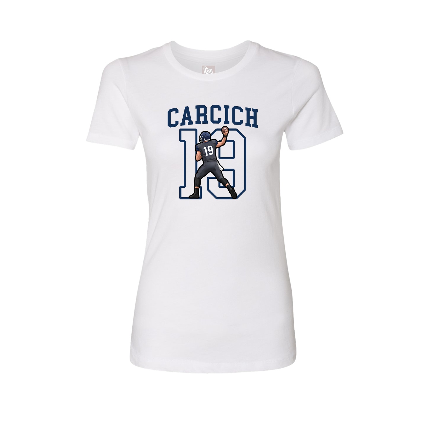 Fitted Women's Tee — Shirsey in White