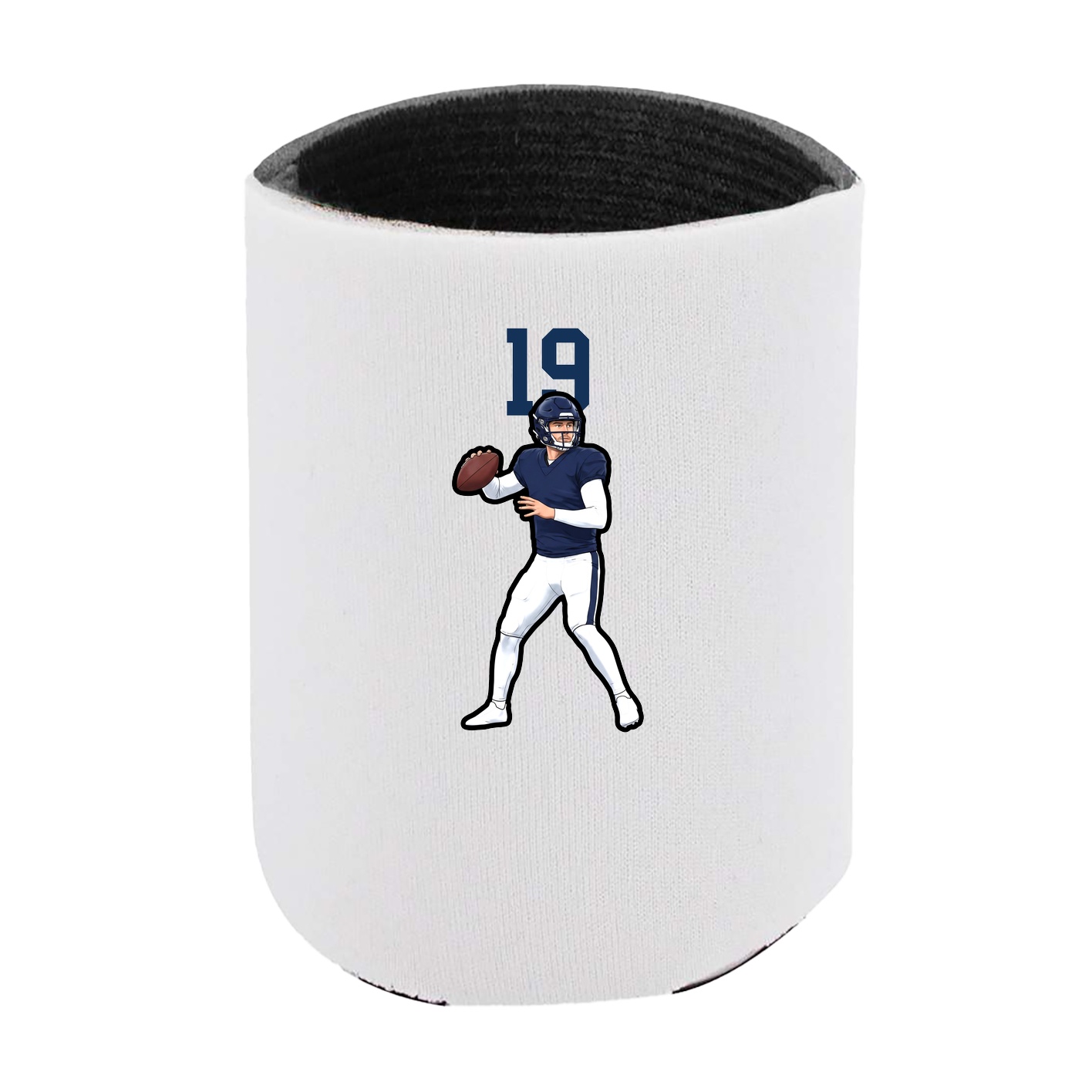 Can Holder — Number Top in White