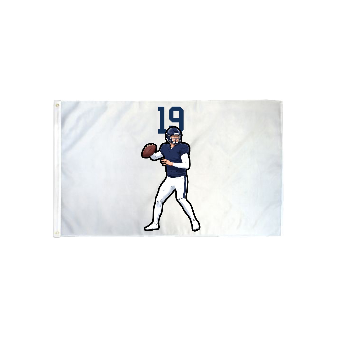 3x5 Flag — Number Top in Classic