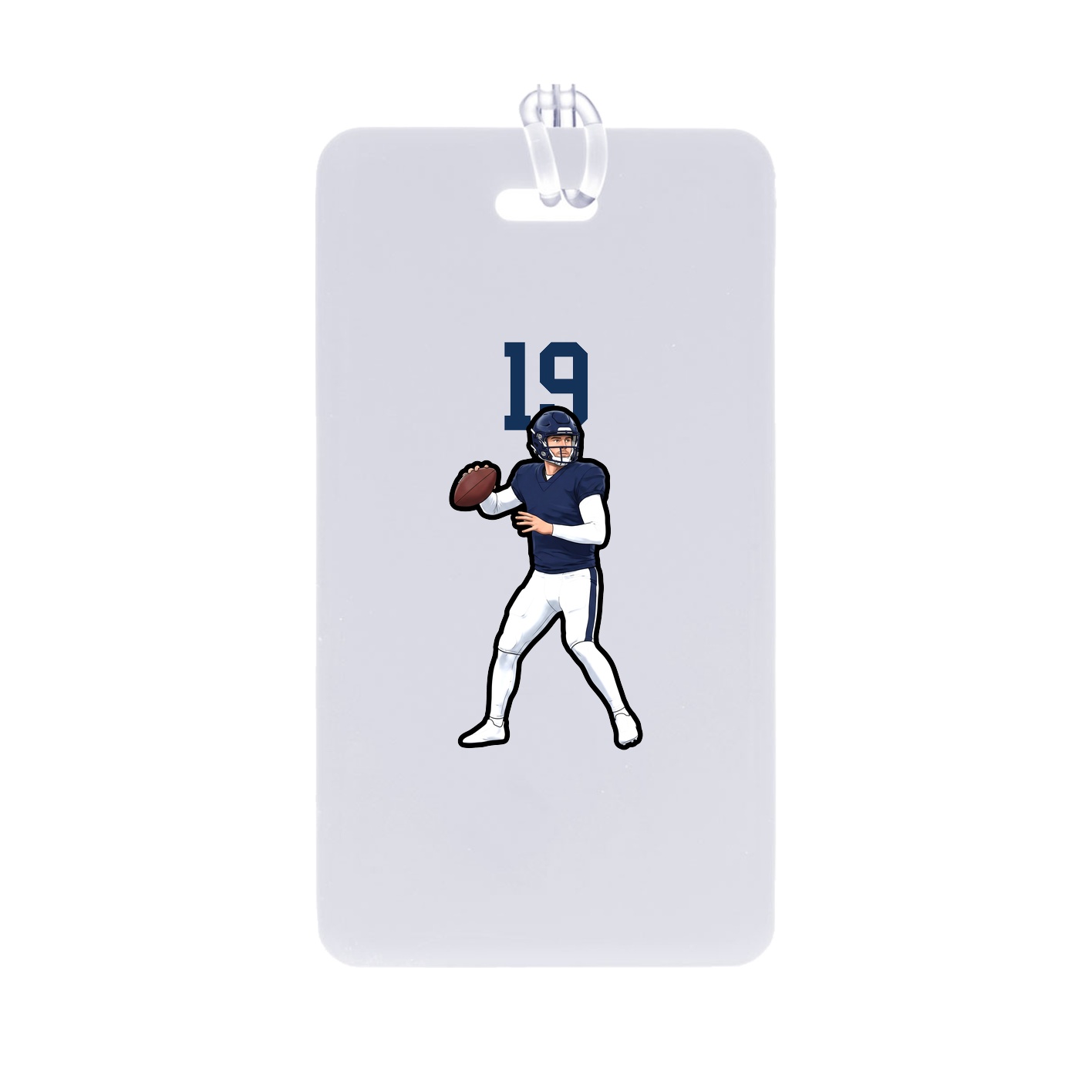 Bag Tag — Number Top in Classic