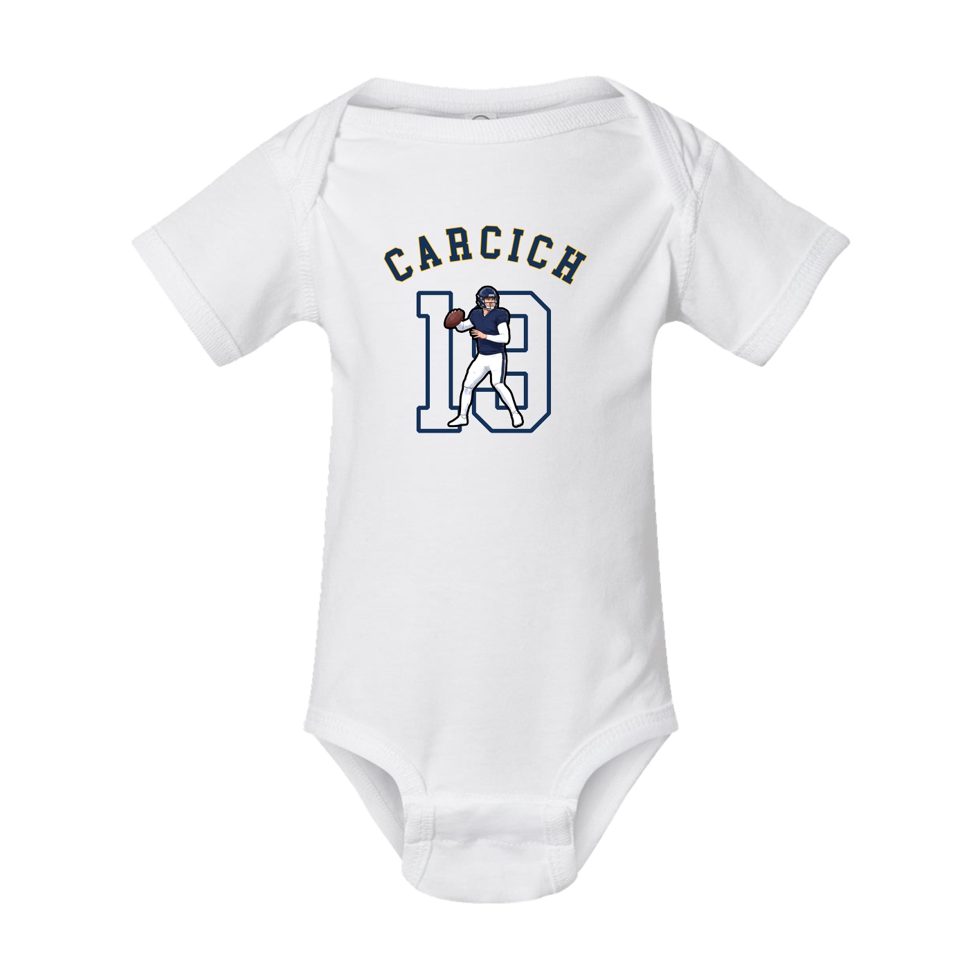 Baby Onesie — Shirsey Arch in White