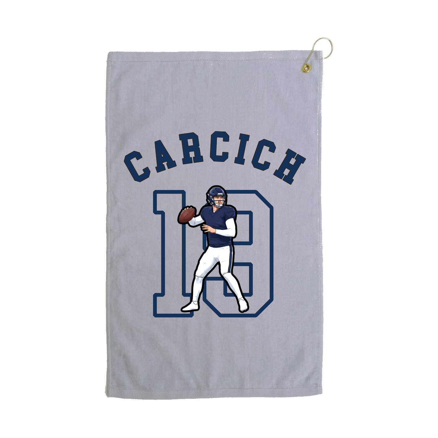 Golf Towel — Shirsey Arch in Grey