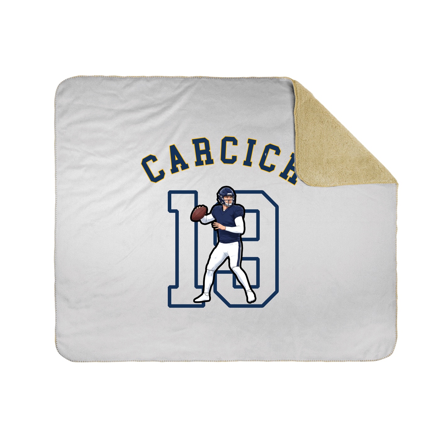 Throw Blanket — Shirsey Arch in White