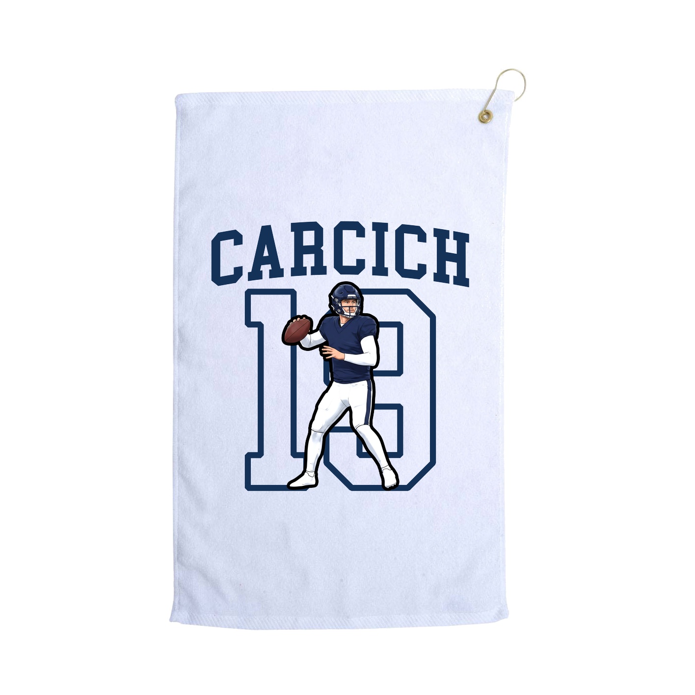 Golf Towel — Shirsey in White