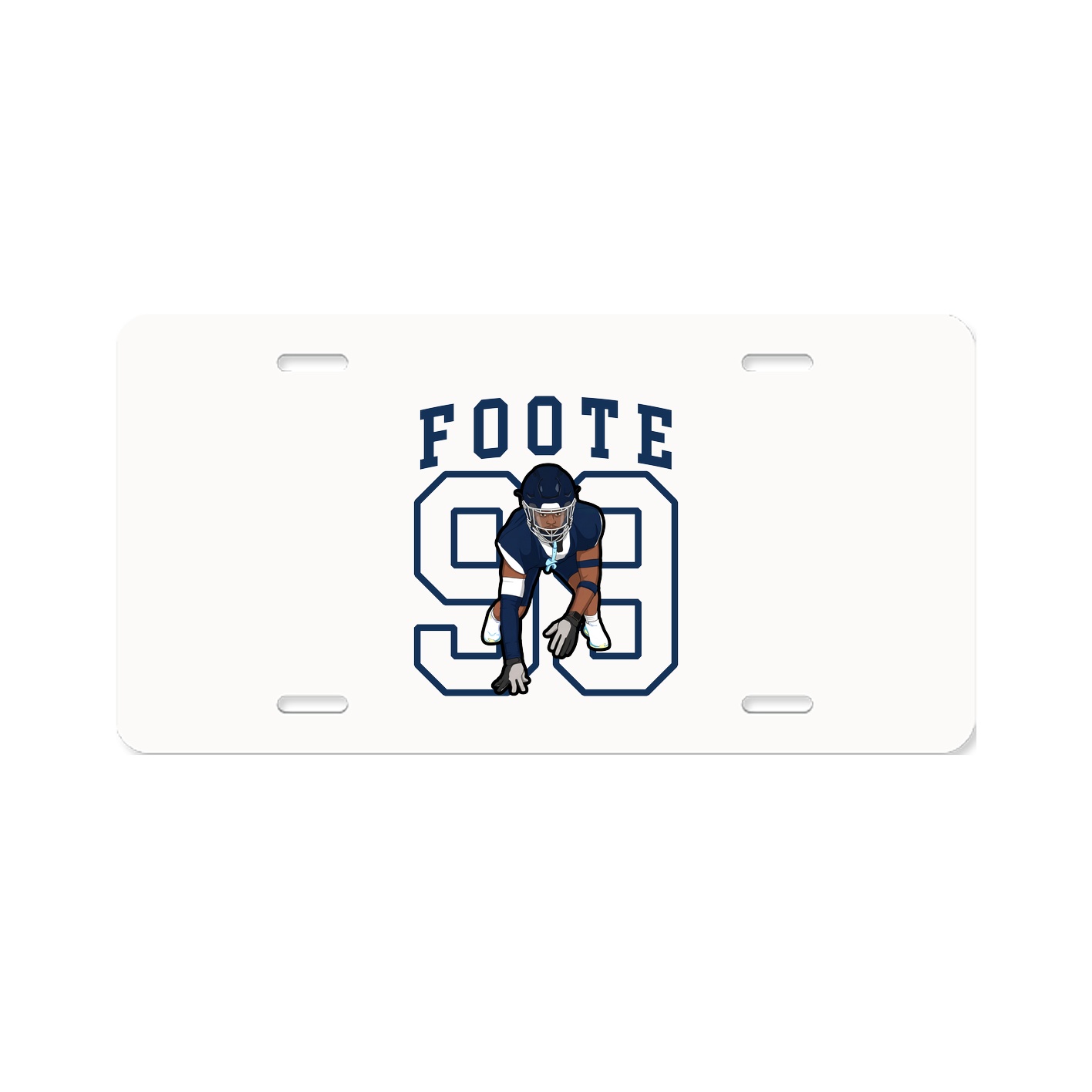 Aluminum License Plate
