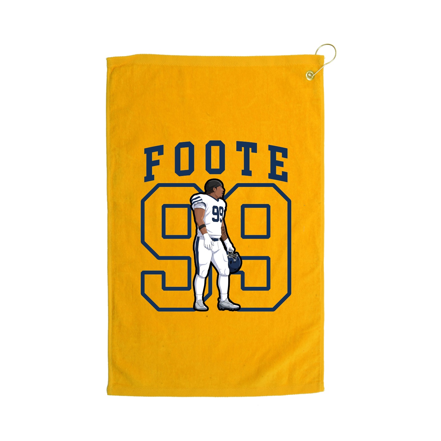 Golf Towel — Shirsey in Gold
