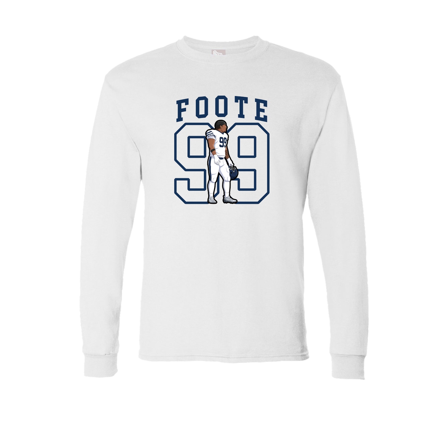 Long Sleeve Tee — Shirsey in White