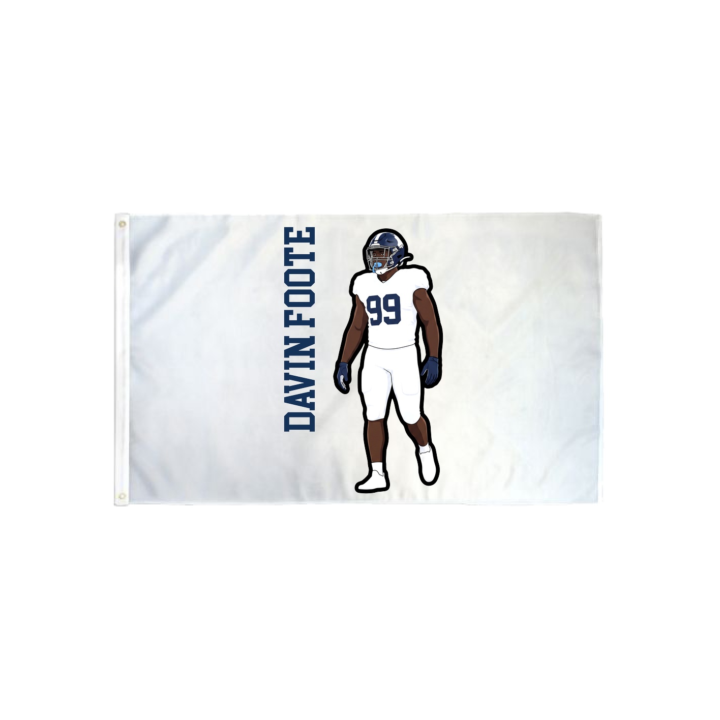 3x5 Flag — Name Vertical in Classic