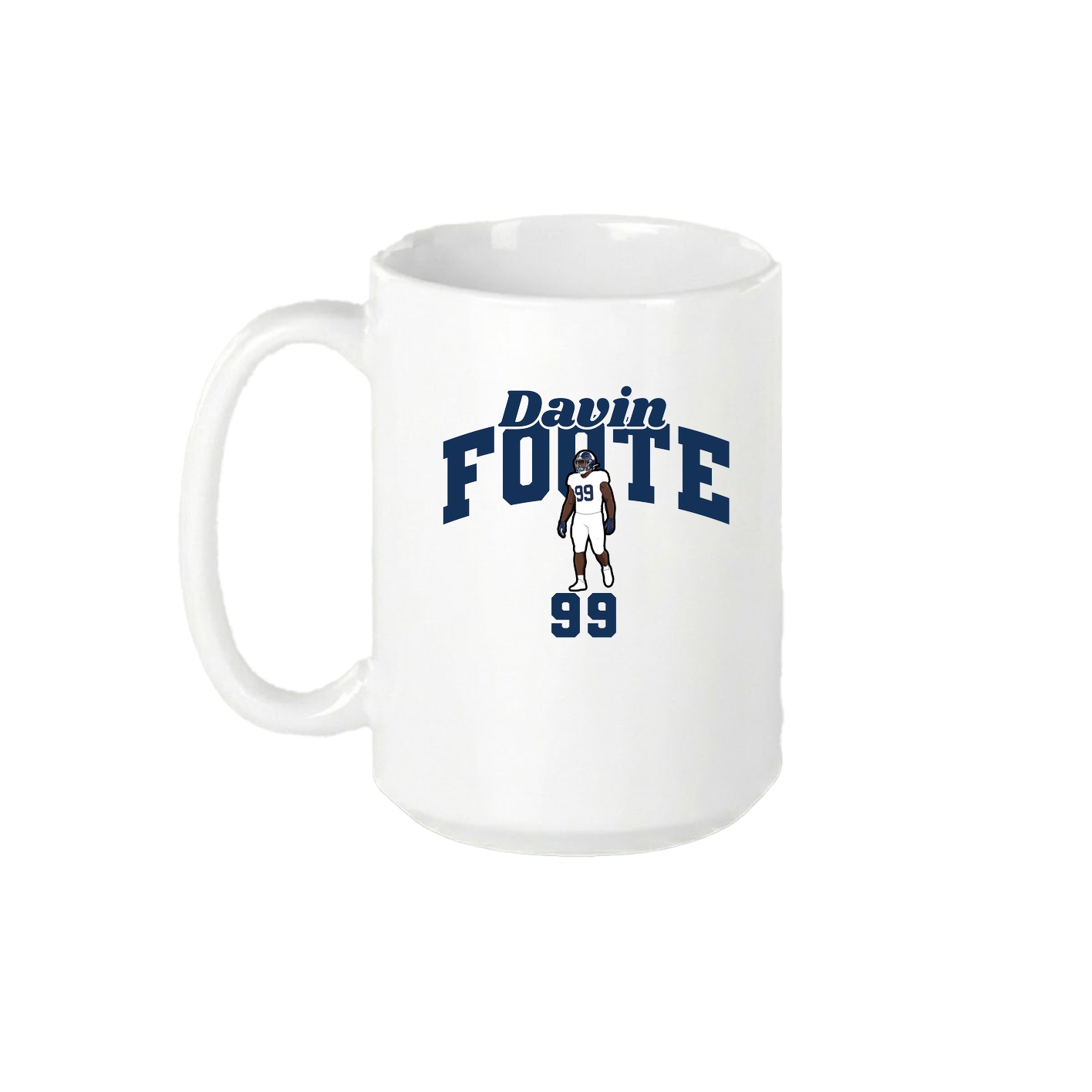 15oz Coffee Mug — Signature Arch in White
