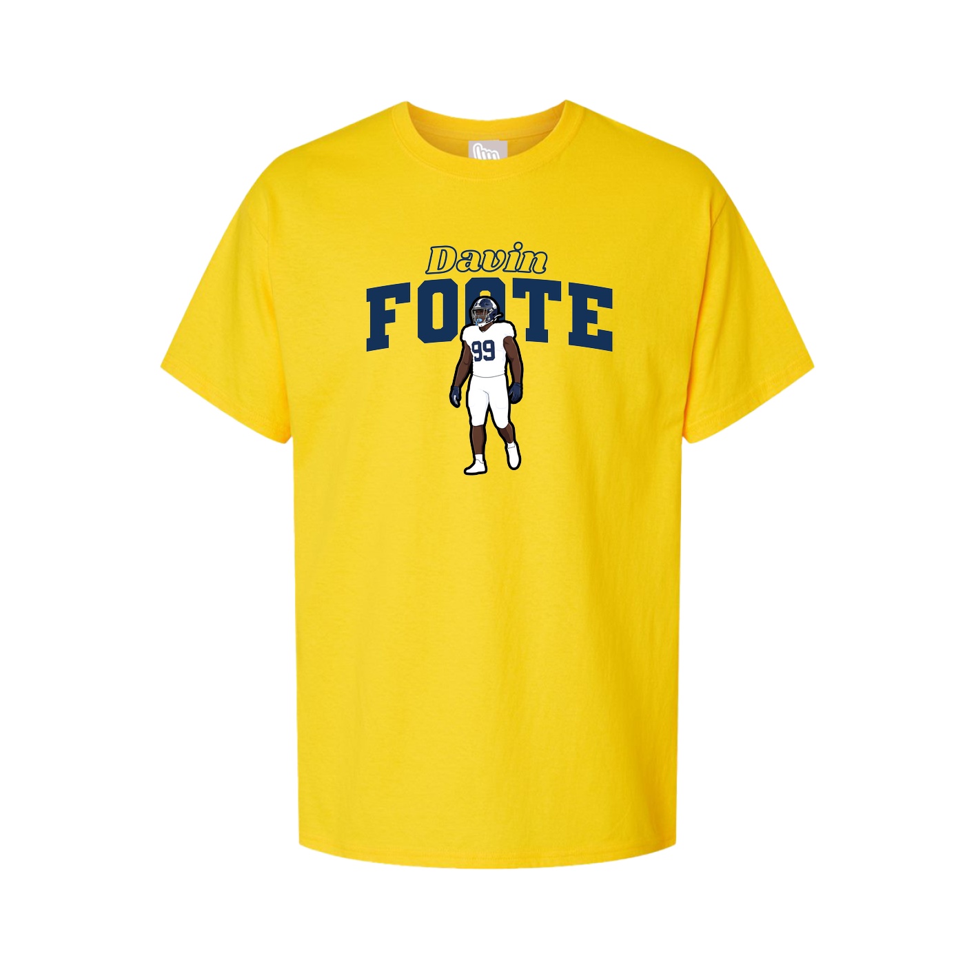 Tee — Name Arch in Gold