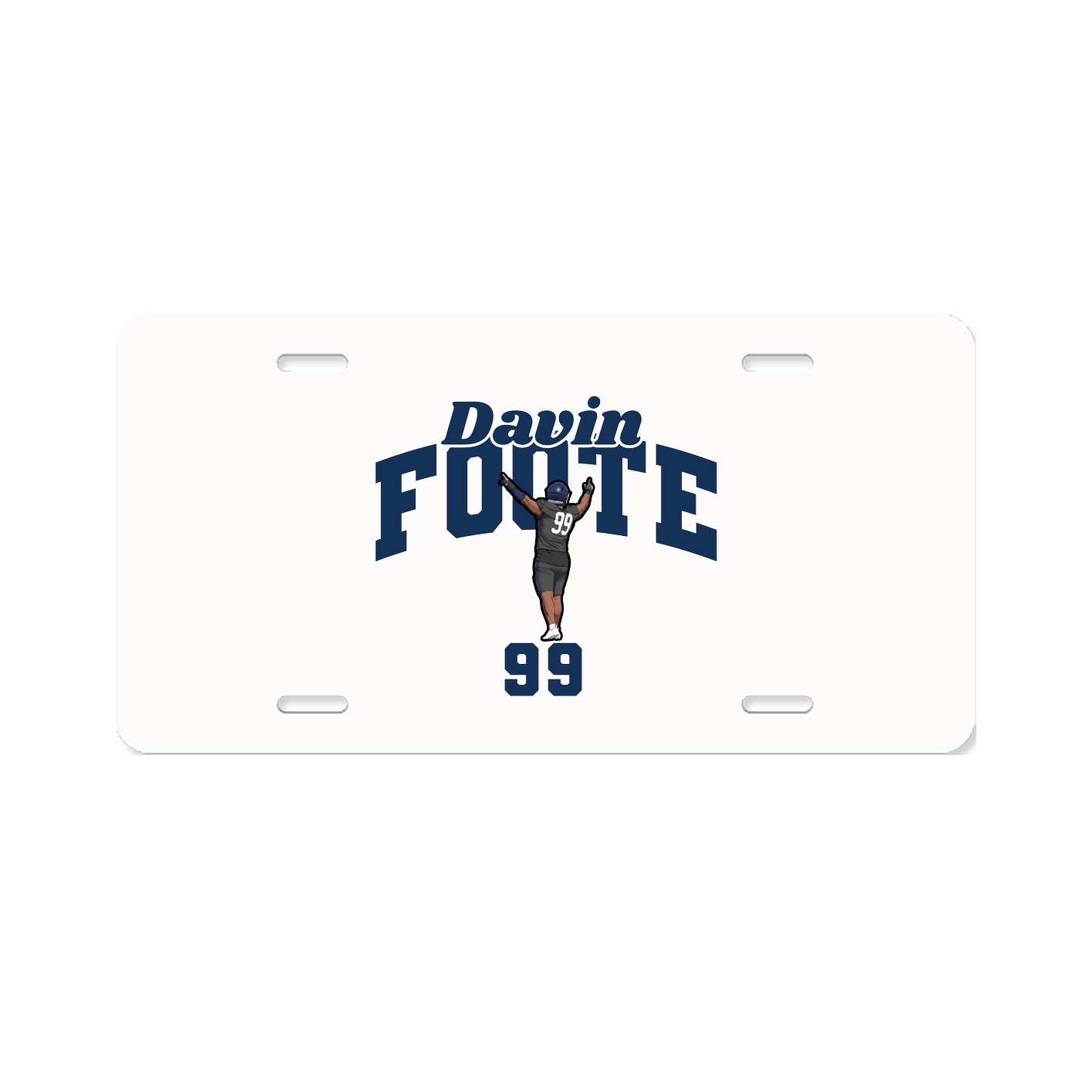 License Plate — Signature Arch in Classic