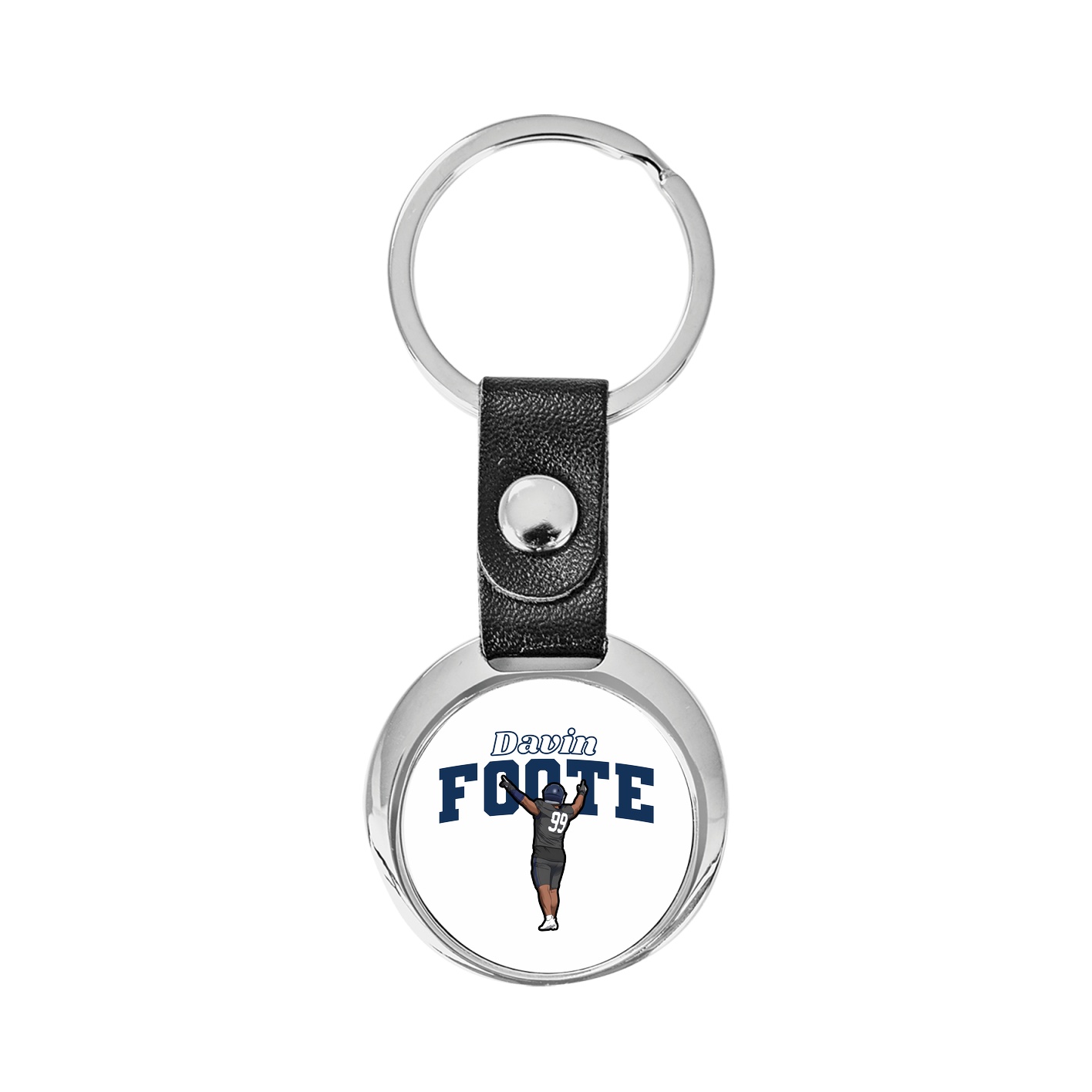 Key Chain — Name Arch in Classic