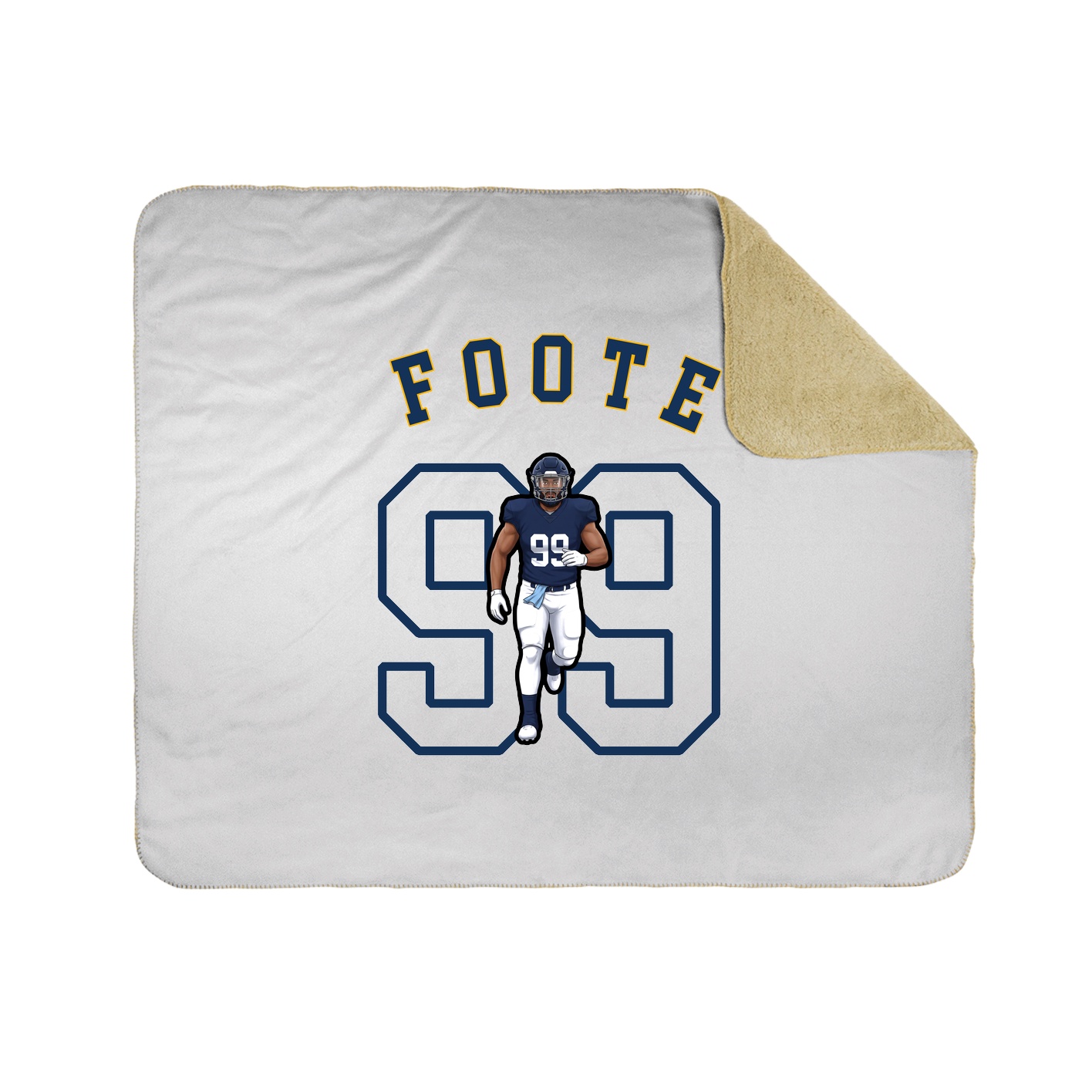 Throw Blanket — Shirsey Arch in White