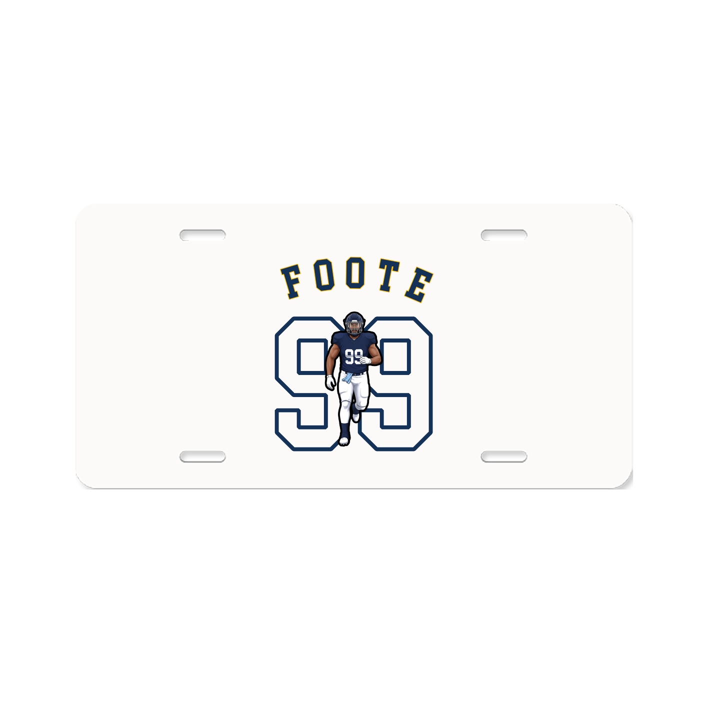 License Plate — Shirsey Arch in Classic