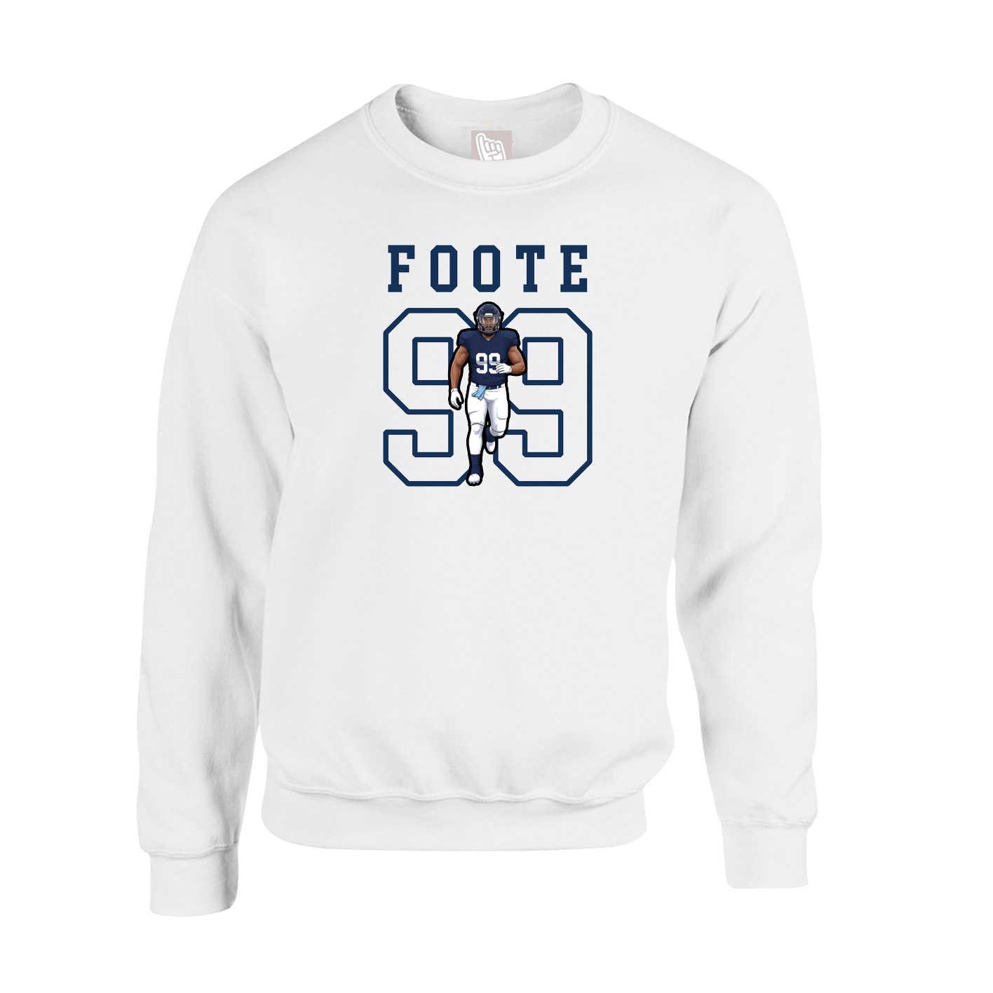 Fleece Crew — Shirsey in White