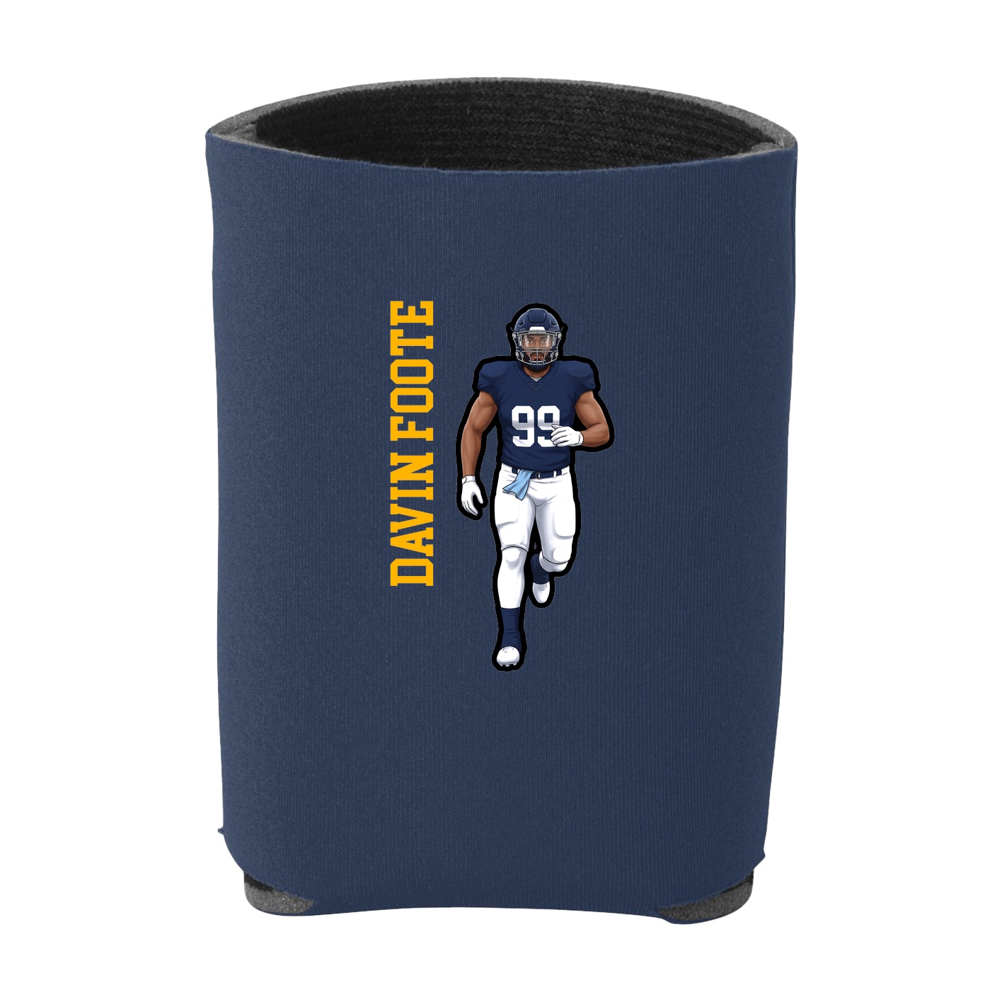 Can Holder — Name Vertical in Navy
