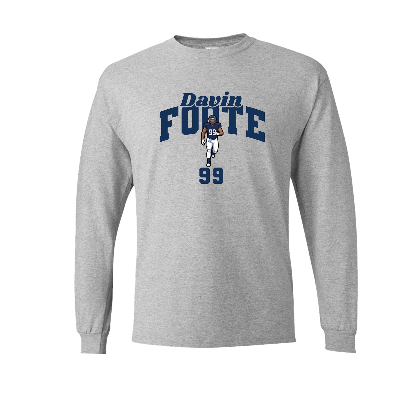 Long Sleeve Tee — Signature Arch in Grey