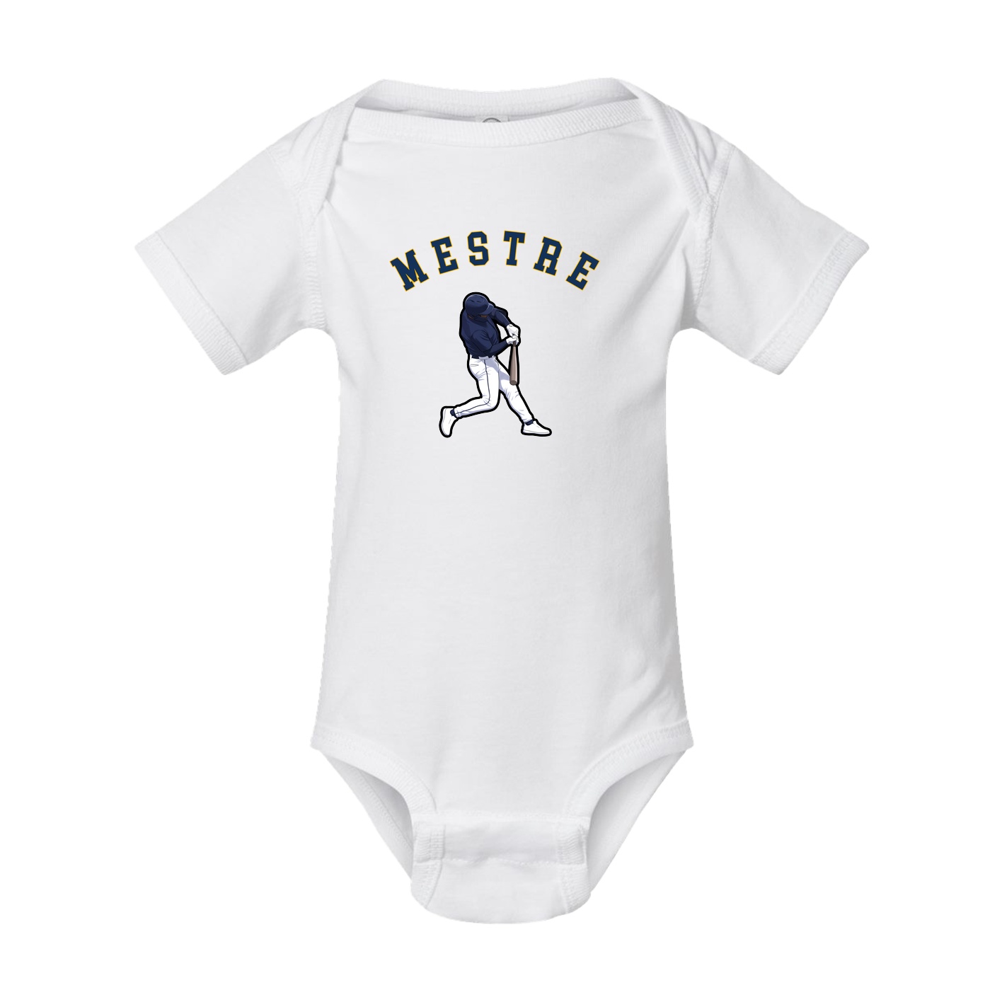 Baby Onesie — Shirsey Arch in White