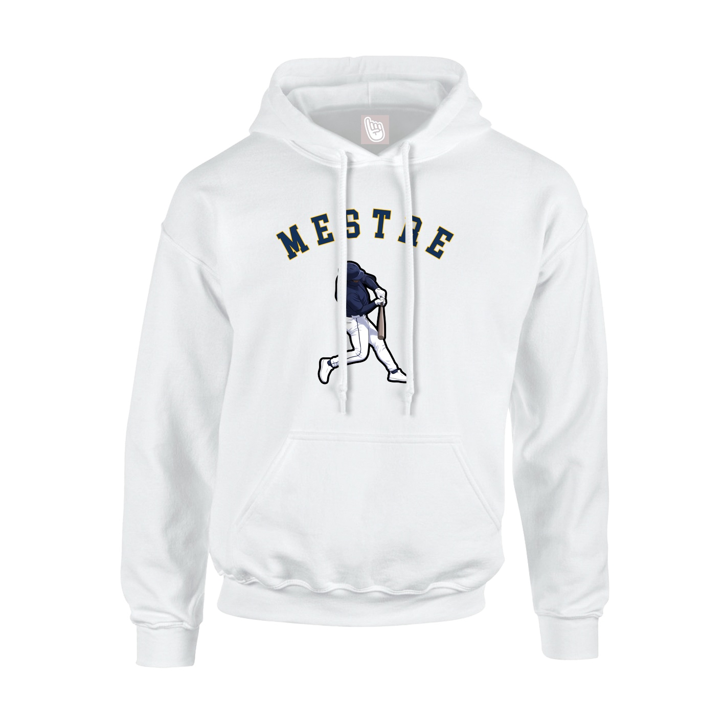 Youth Hoodie — Shirsey Arch in White