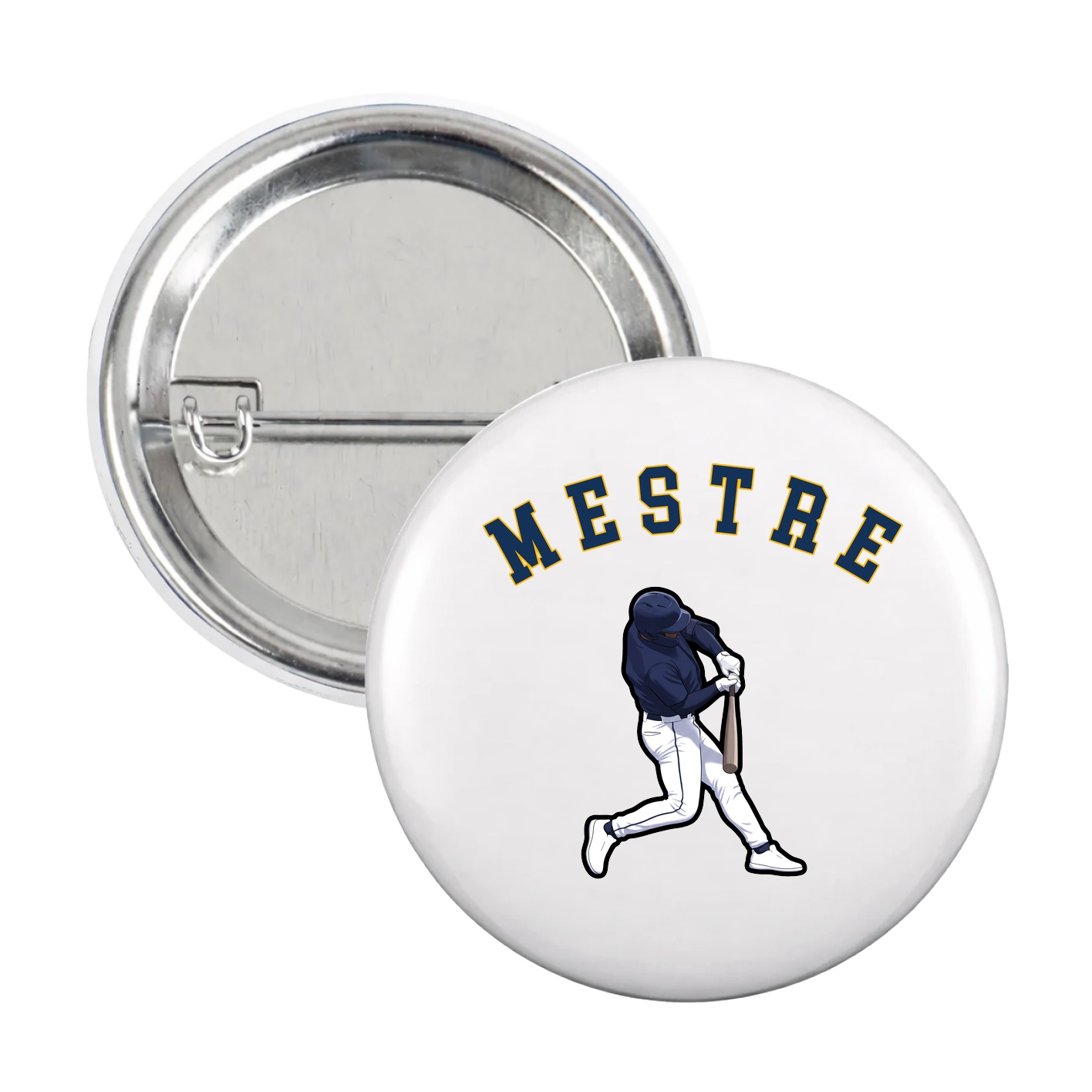 Game Day Button — Shirsey Arch in White