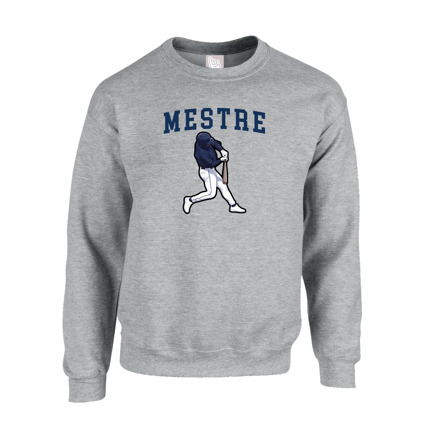 Fleece Crew — Shirsey in Grey