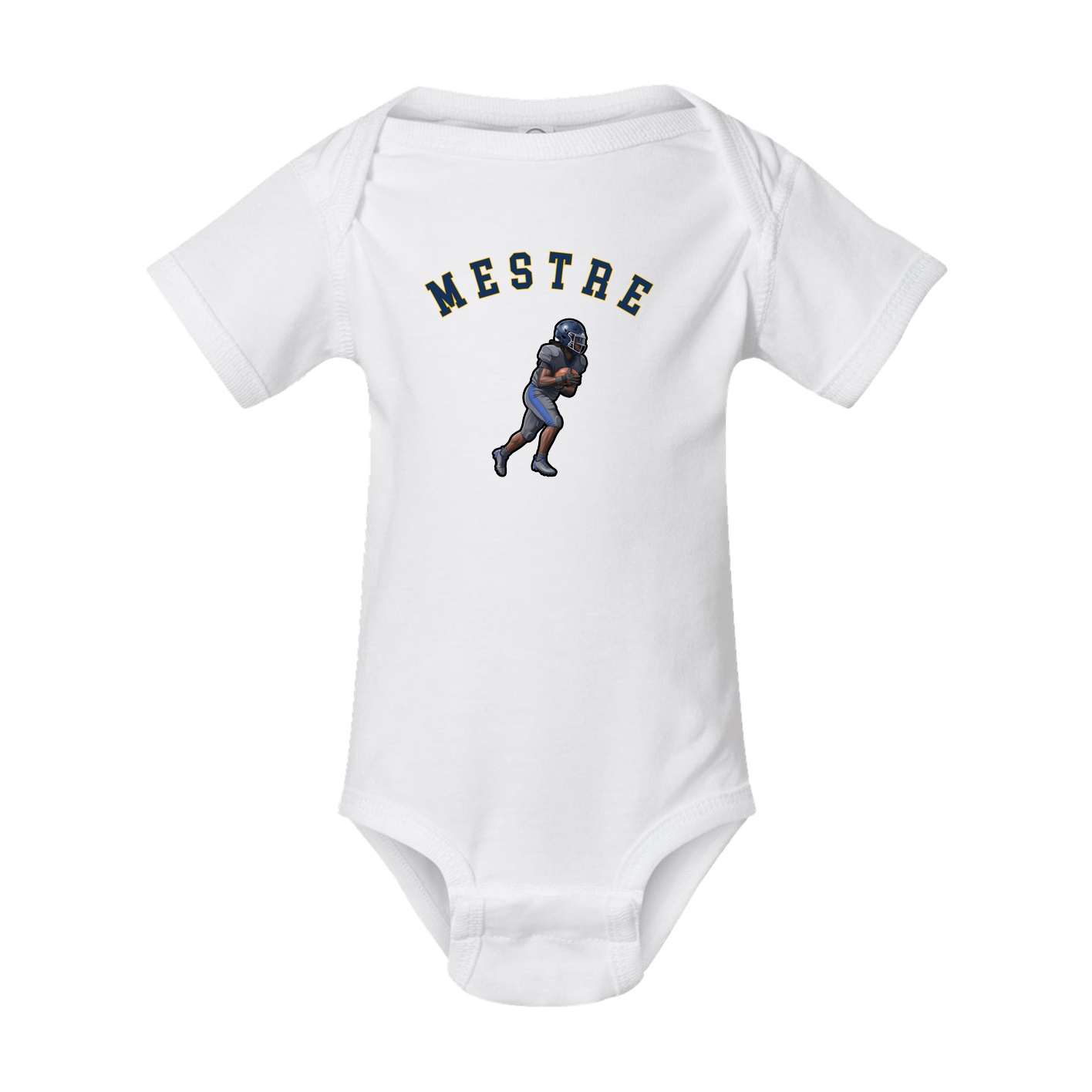 Baby Onesie — Shirsey Arch in White