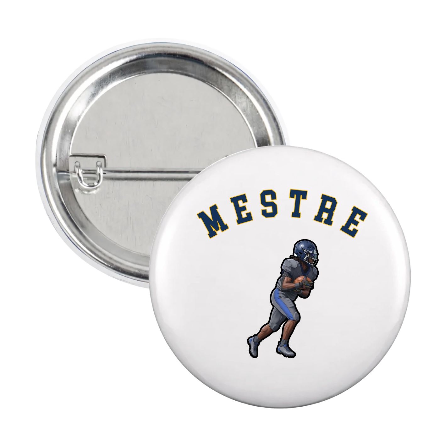 Game Day Button — Shirsey Arch in White