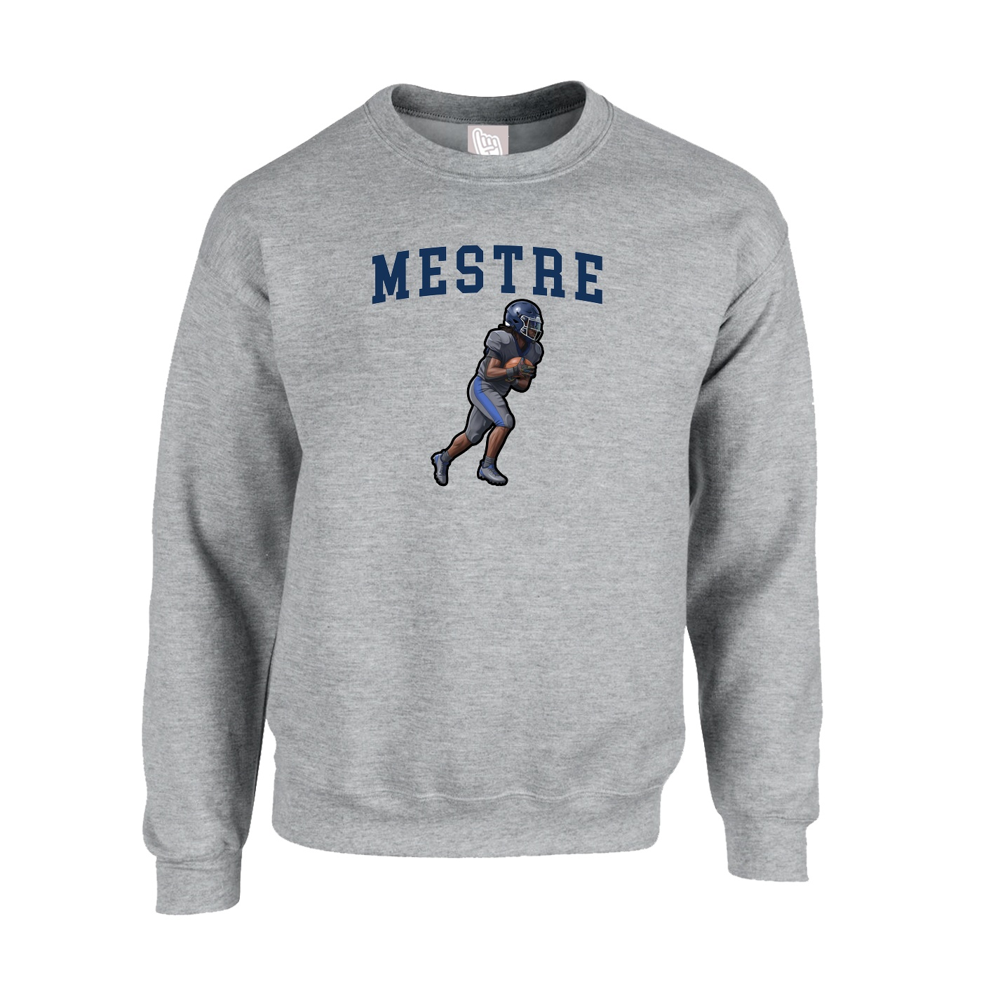 Fleece Crew — Shirsey in Grey
